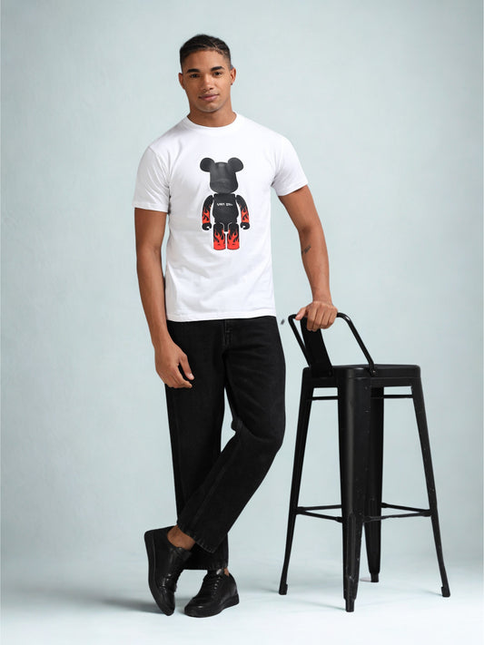 White Bear Printed Tee