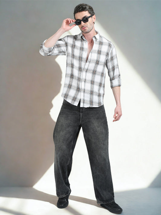 Black Checks Shirt