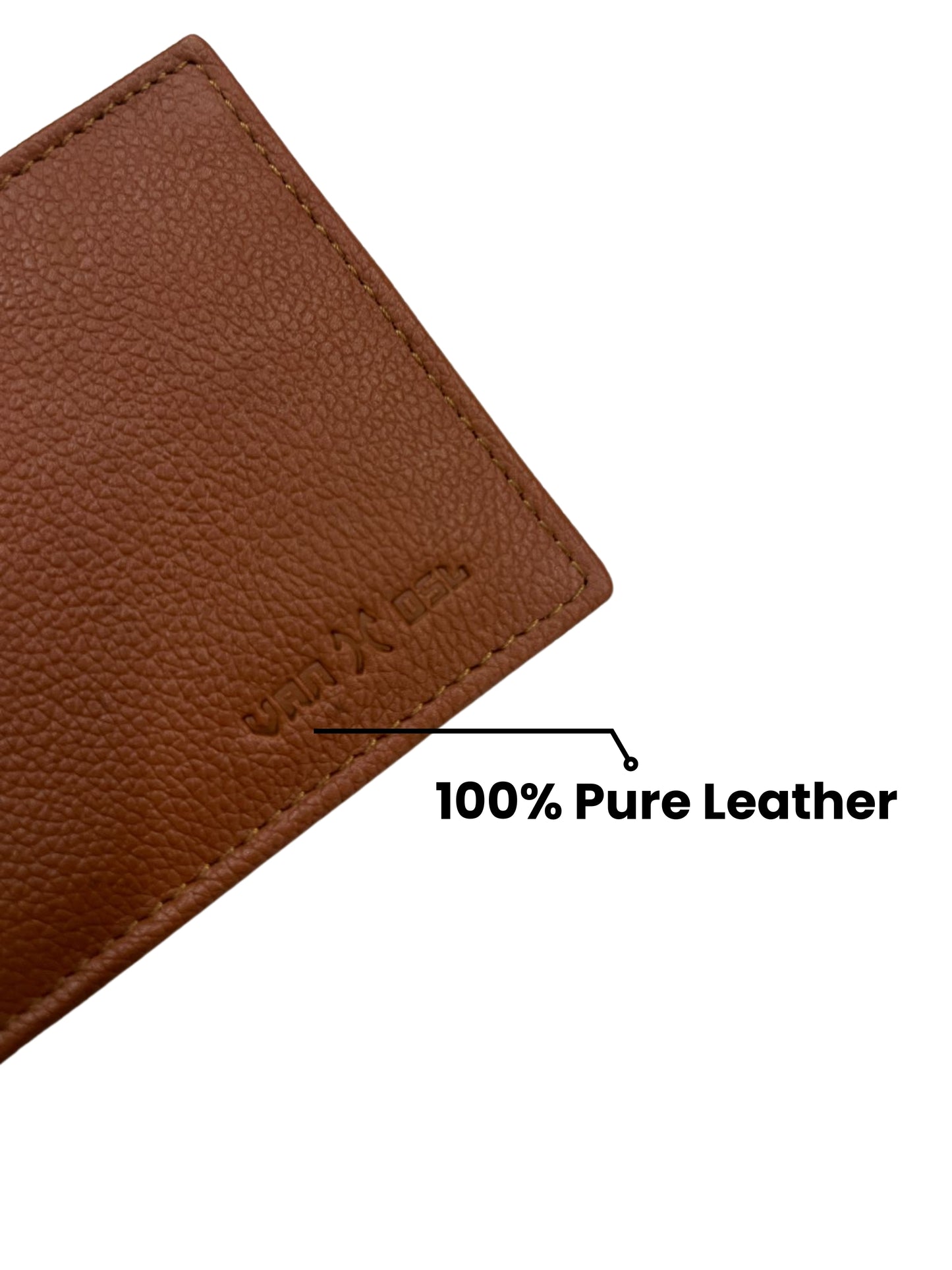 Brown Classic Textured Wallet