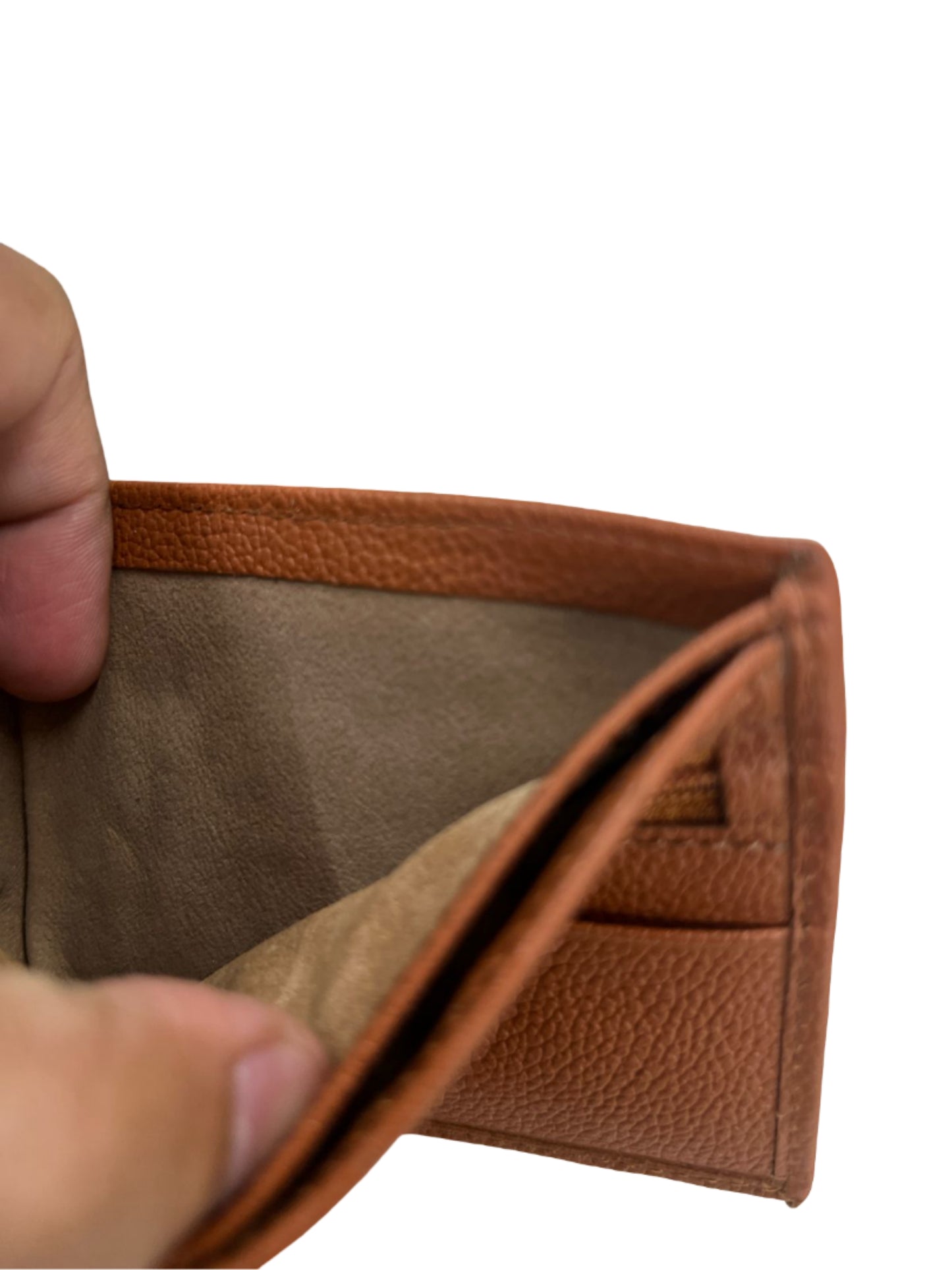 Brown Classic Textured Wallet