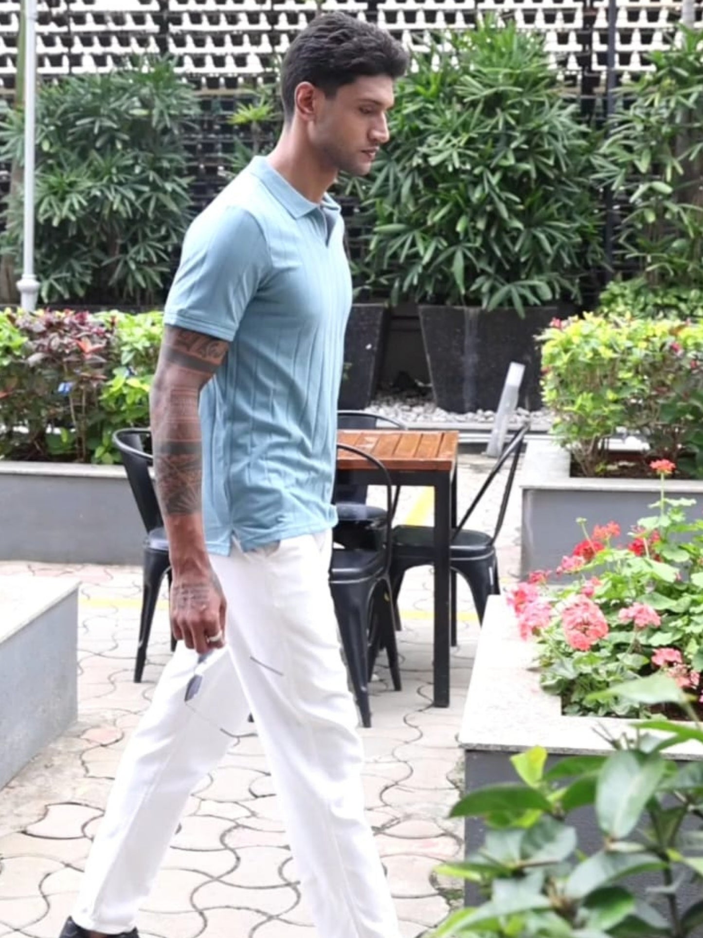 Sky Blue Vibe Shift Polo