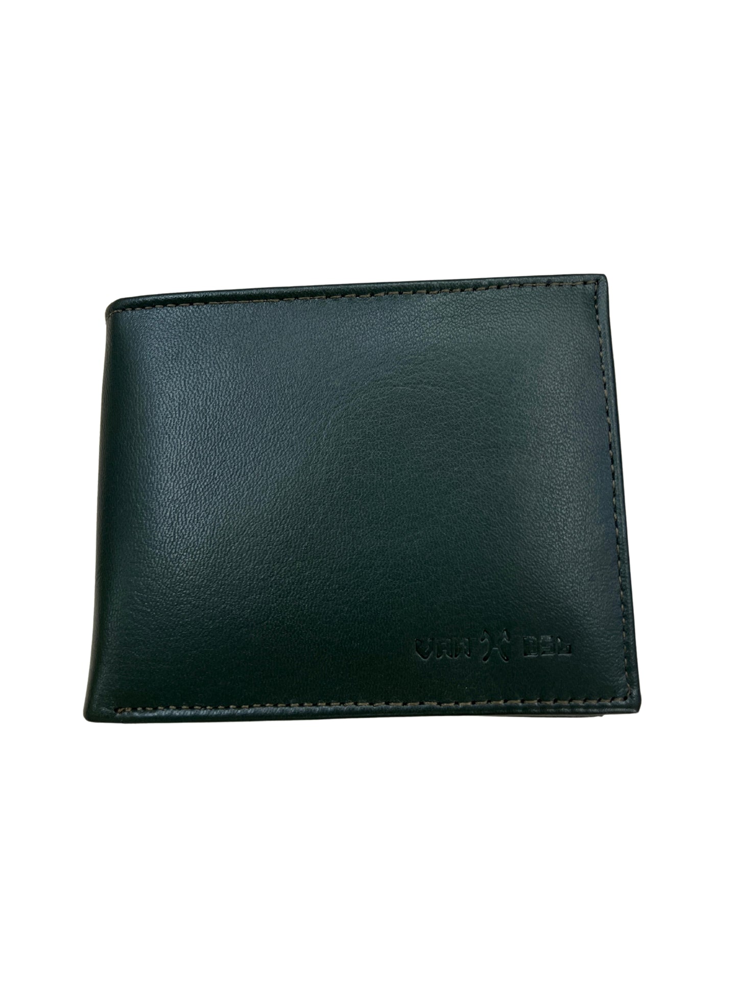 Light Green Classic Textured Wallet
