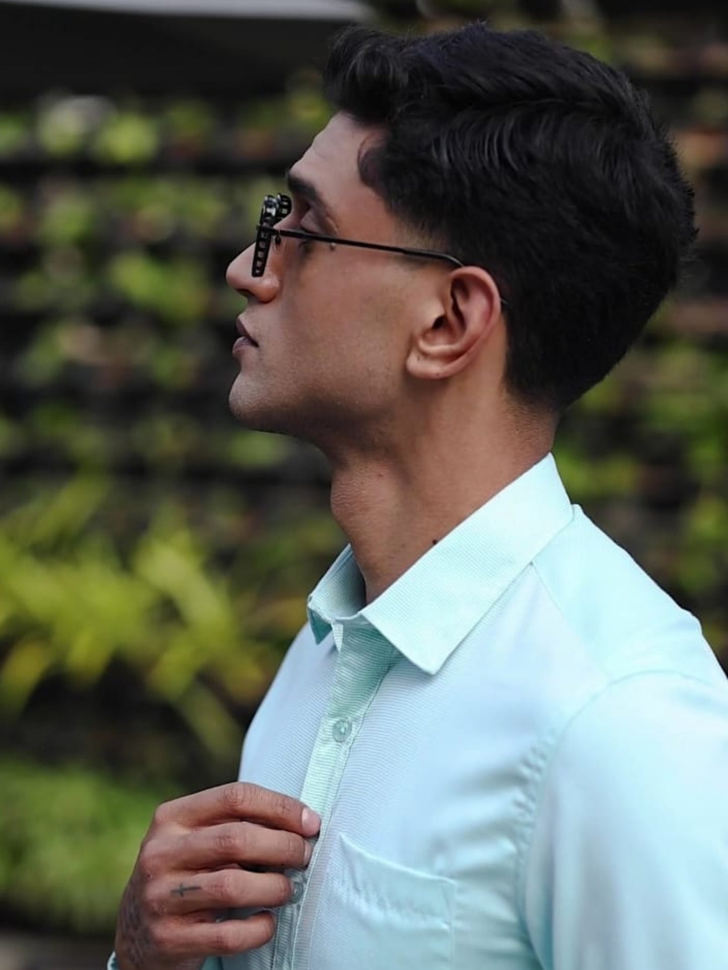 LIGHT GREEN Giza Formal shirts