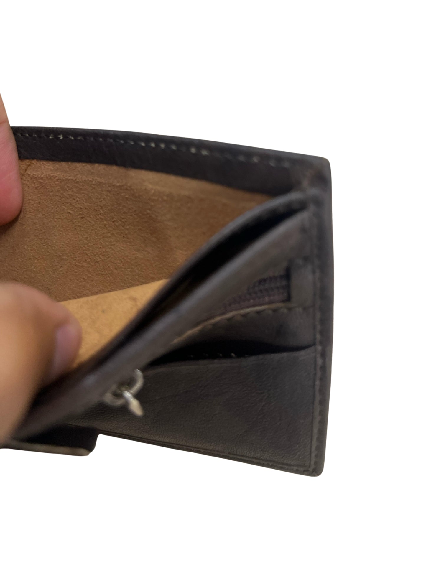 Red Wood  Classic Textured Wallet