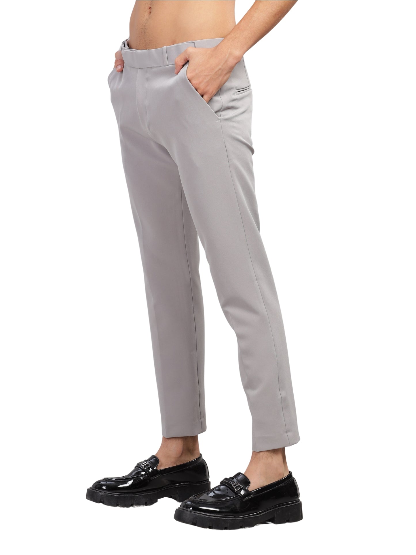 Pearl beige Flexi Waist Trouser
