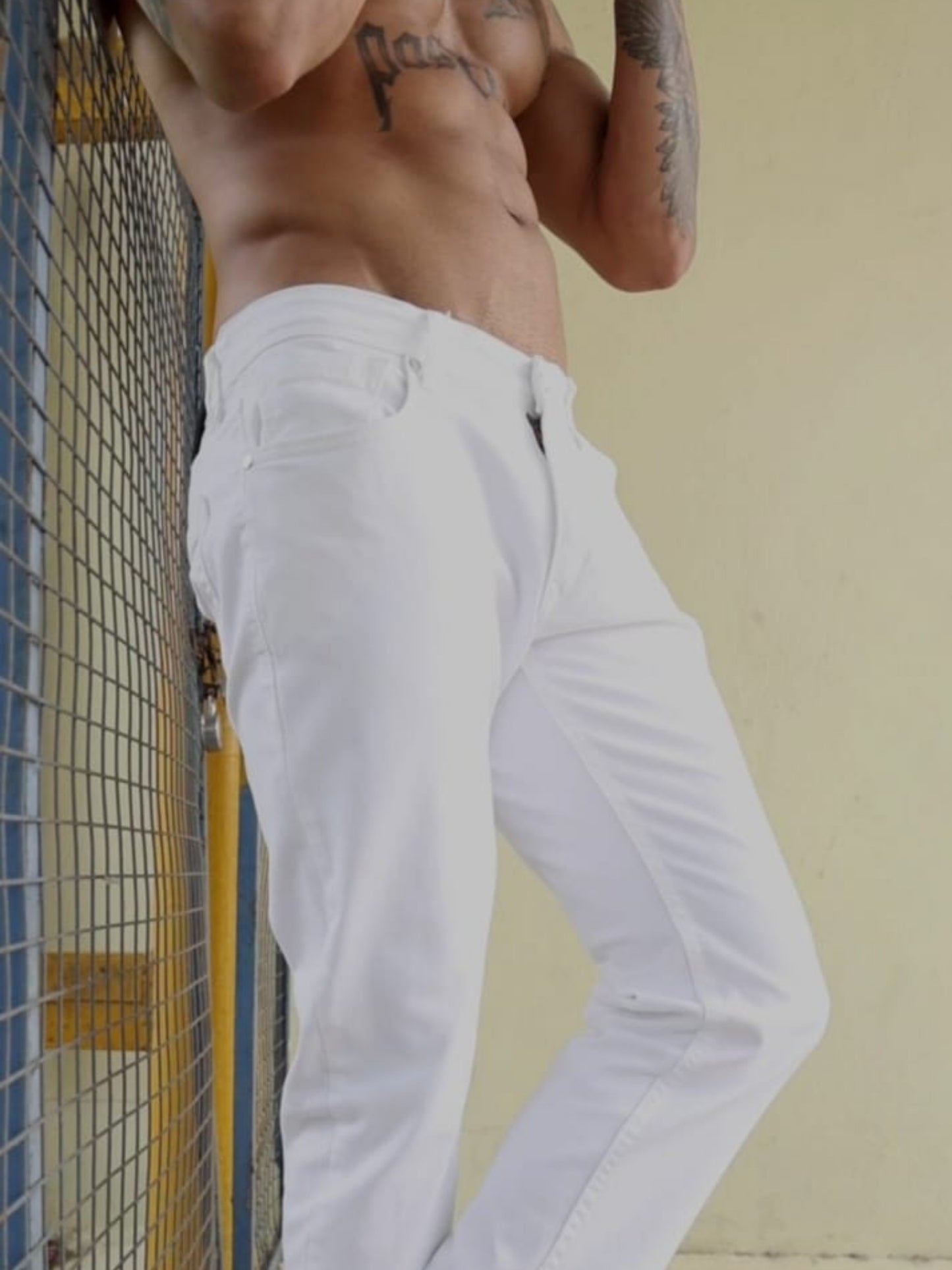 White Denim Jeans