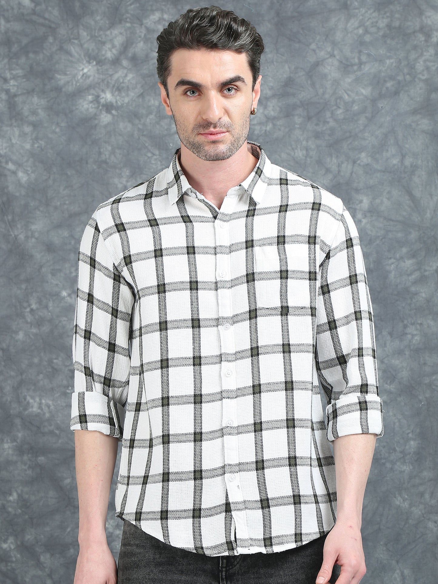 Black Checks Shirt