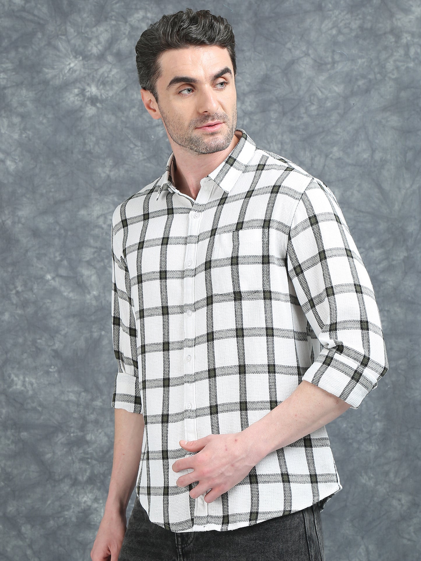 Black Checks Shirt