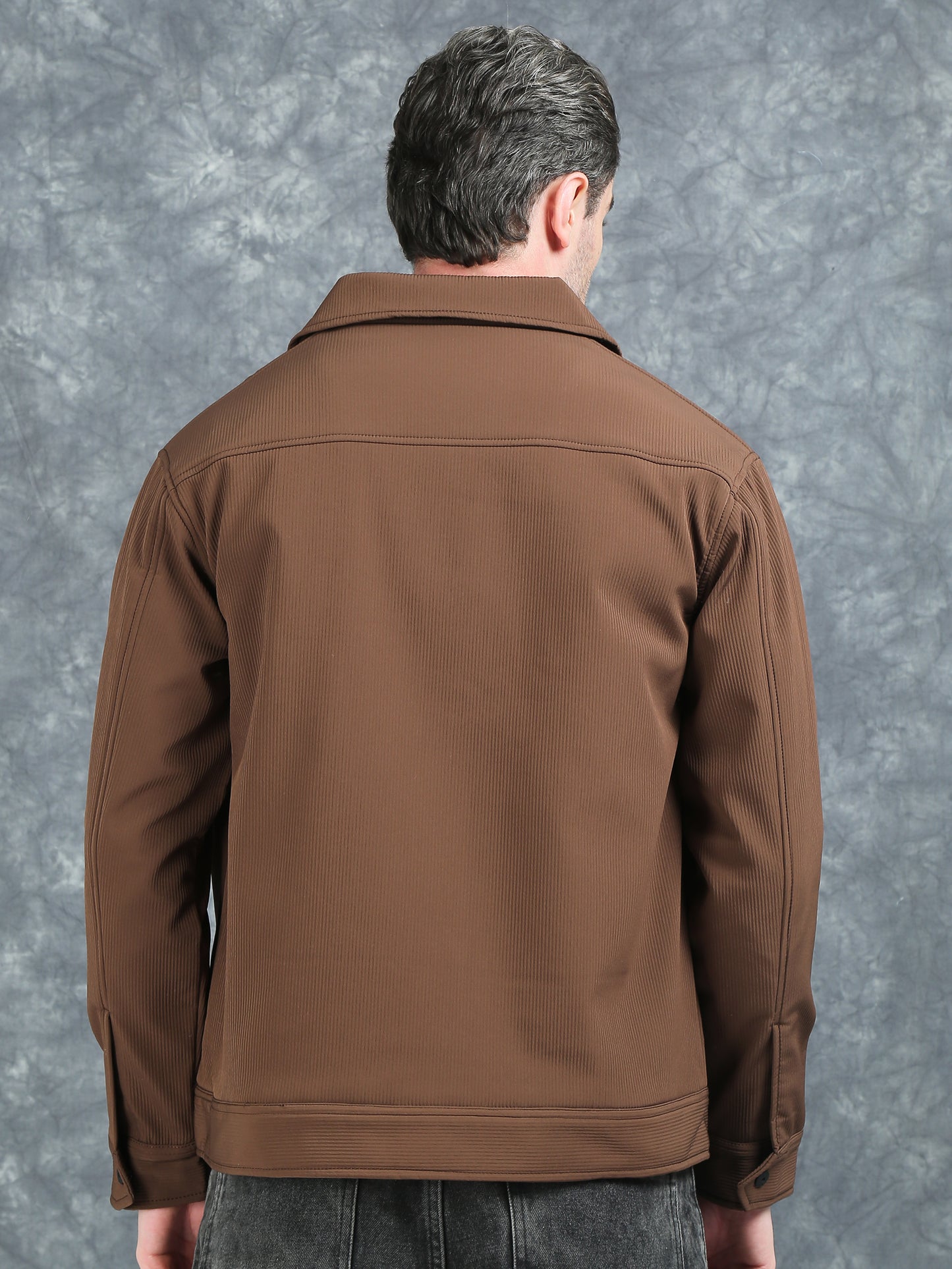 Dark Brown Double Pocket Imported Shackets