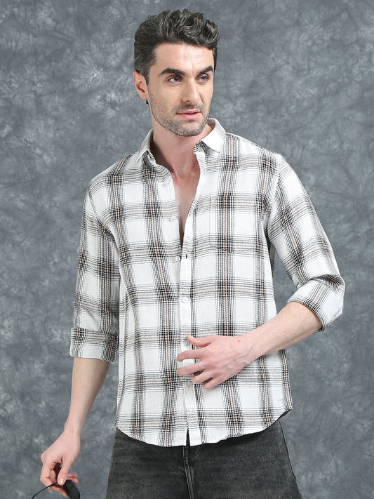 Grey Checks Shirt