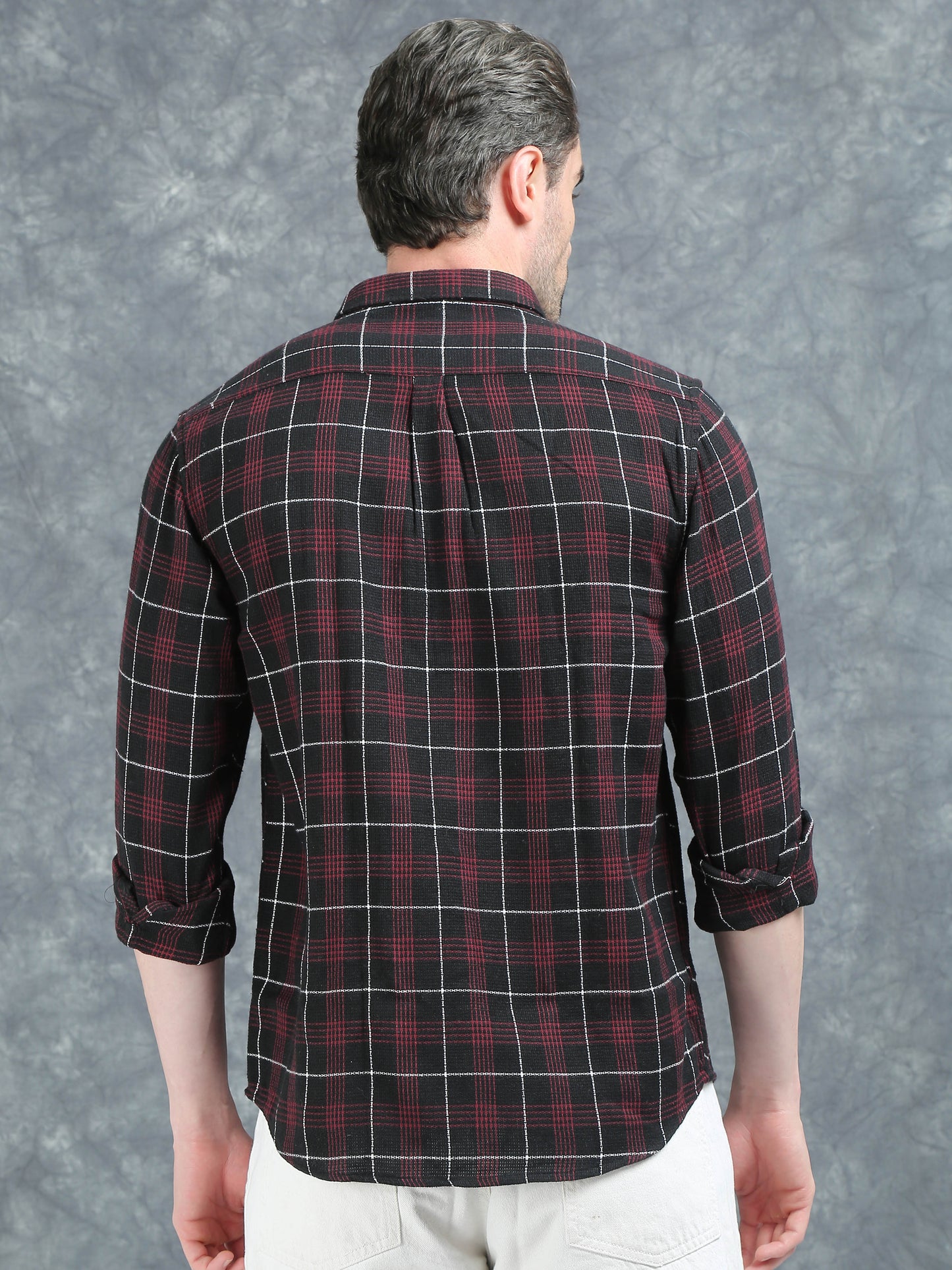 Red and Black Checks Shirt