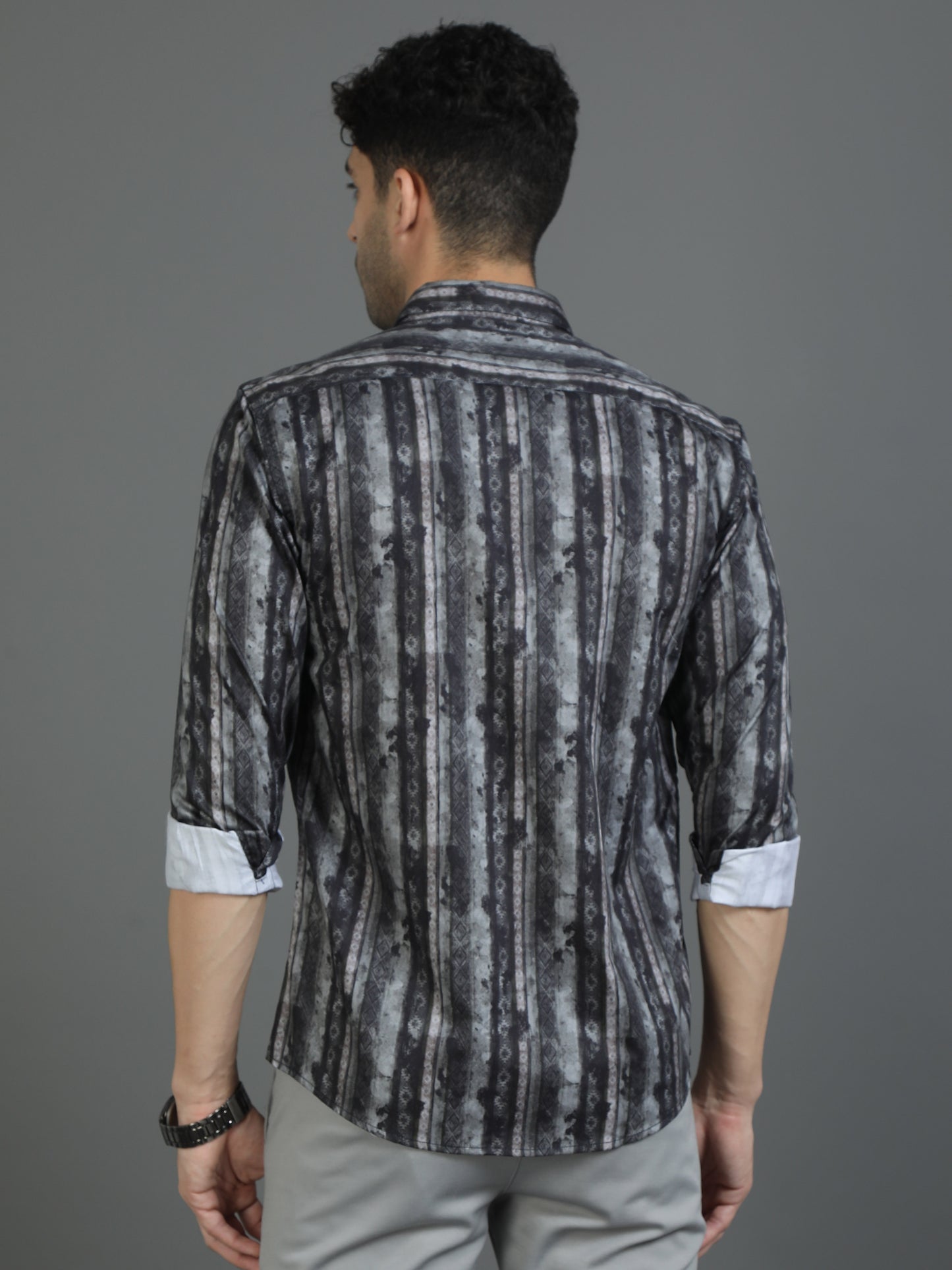 Black Pattern Play Shirt
