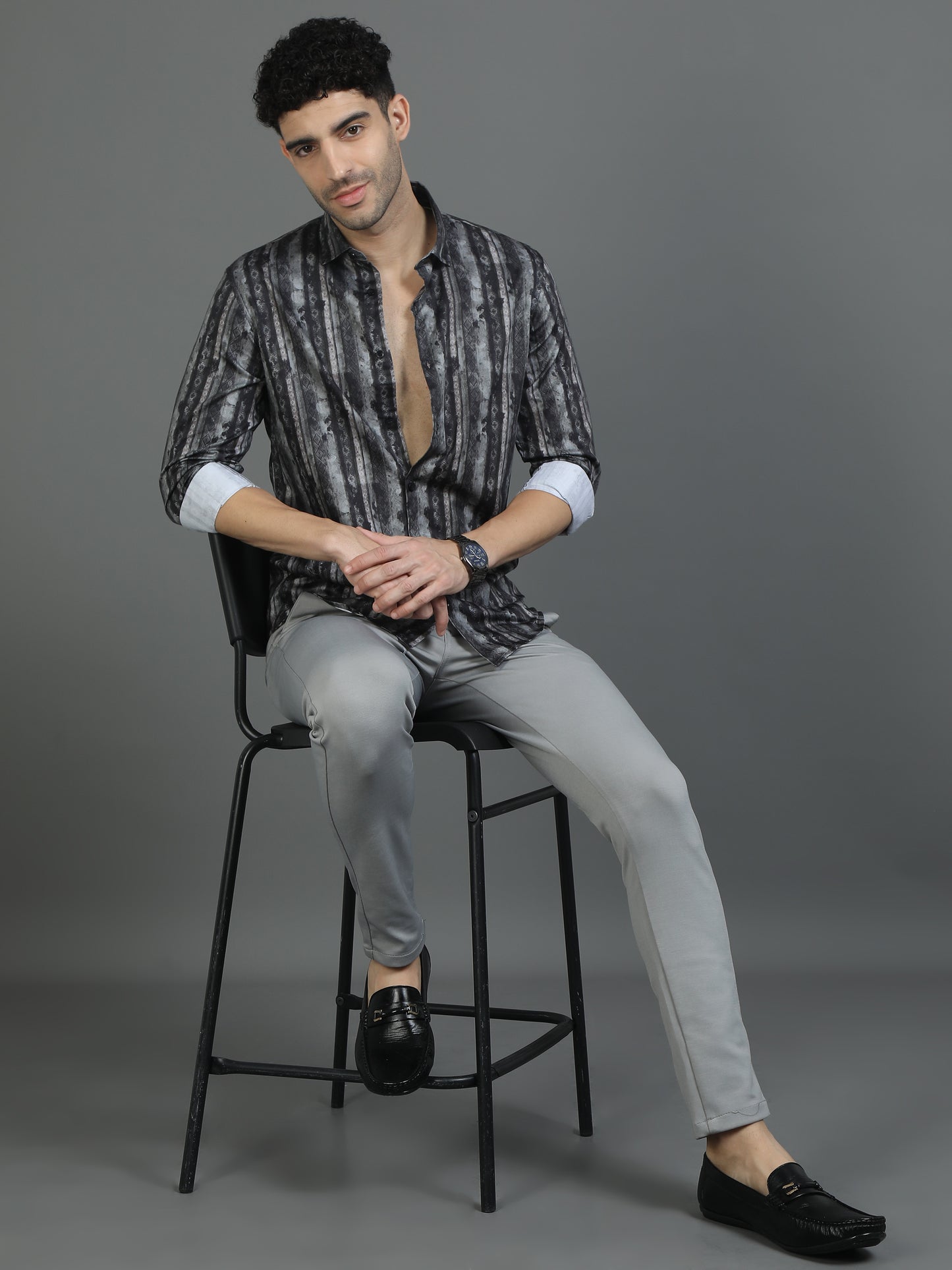 Black Pattern Play Shirt