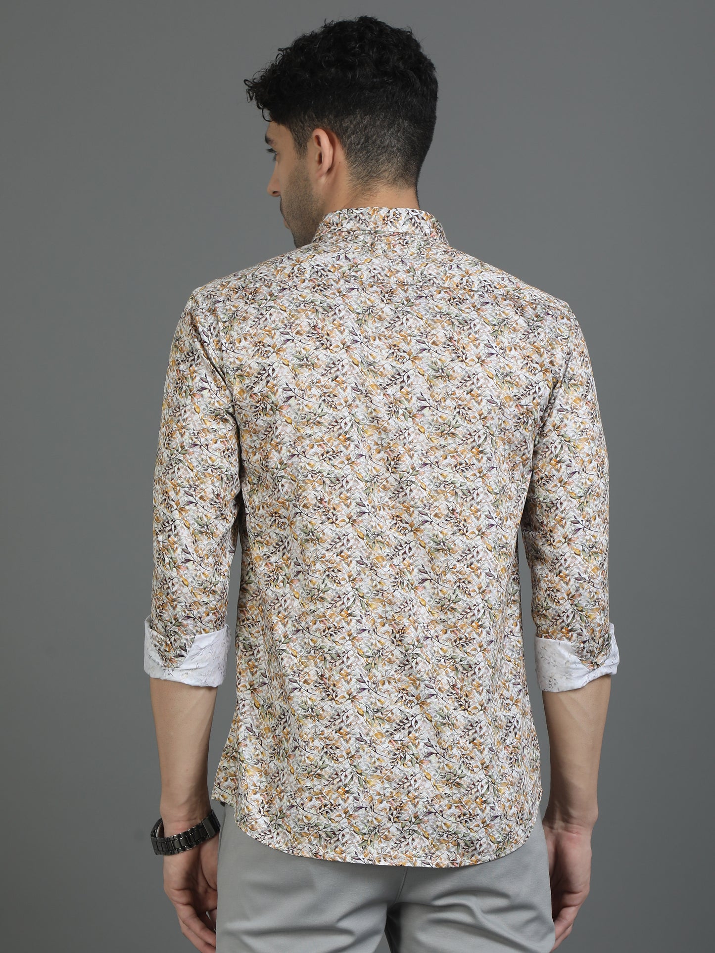 Beige Abstract Allure Shirt