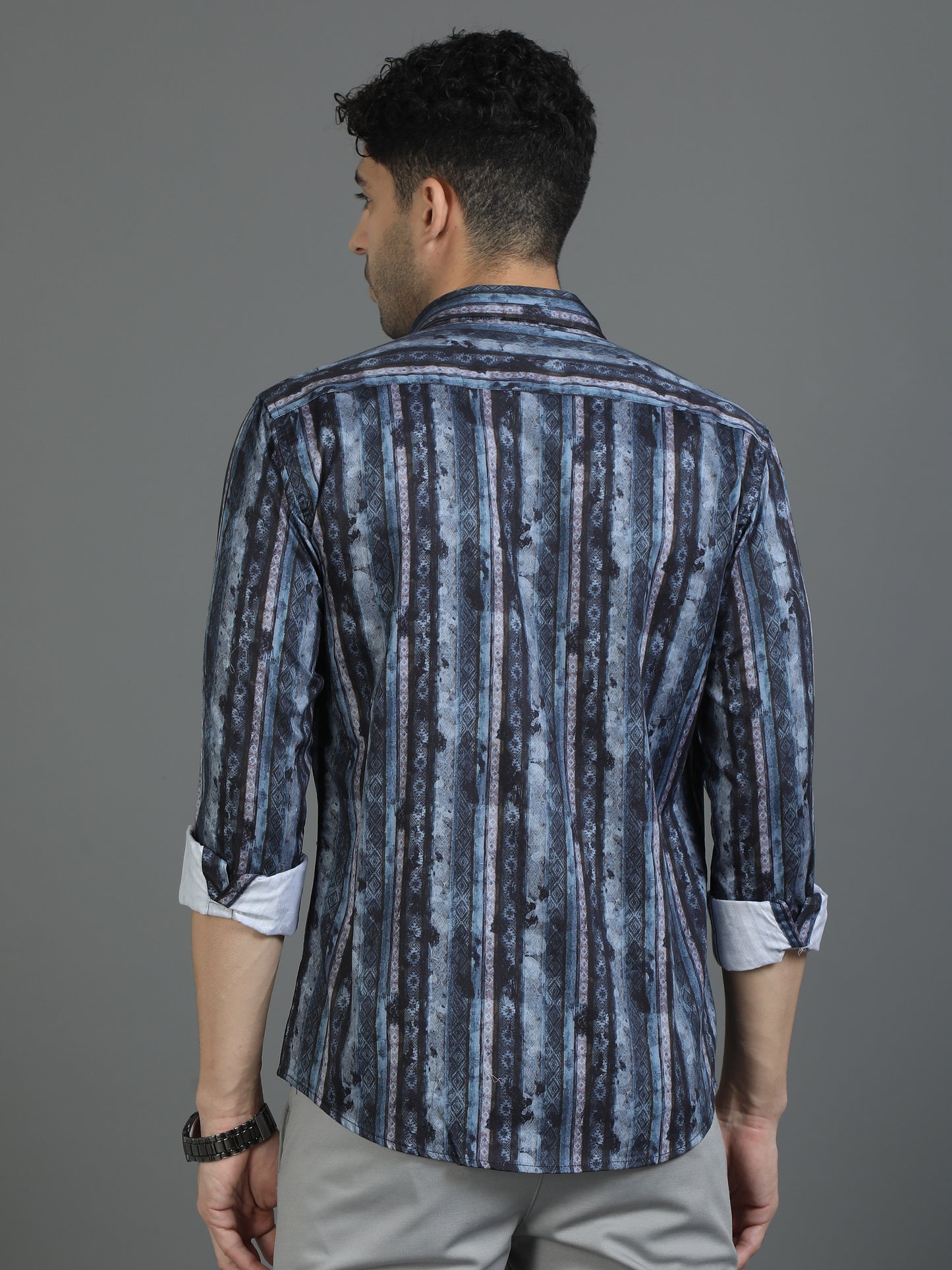 Blue Pattern Play Shirt