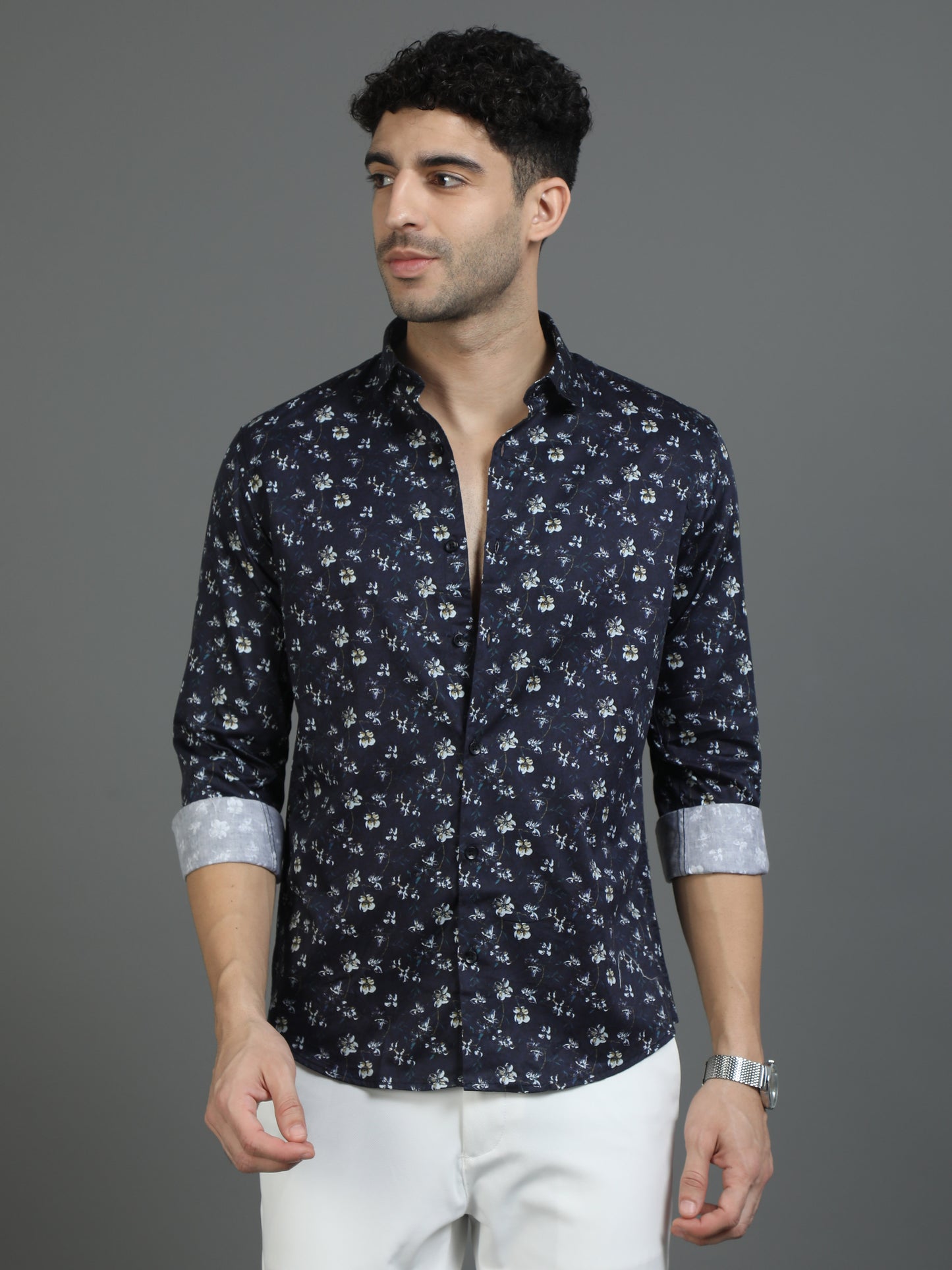 Blue Bold Expression Shirt