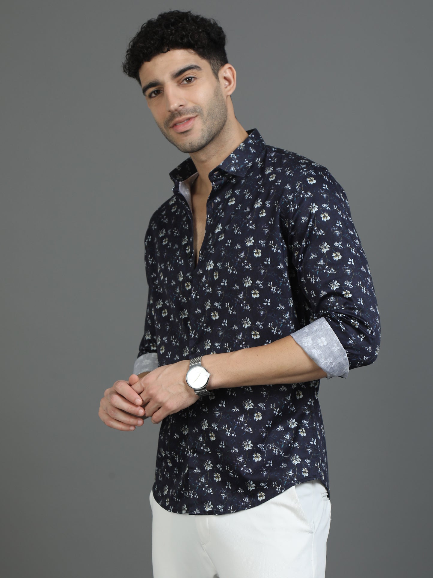 Blue Bold Expression Shirt