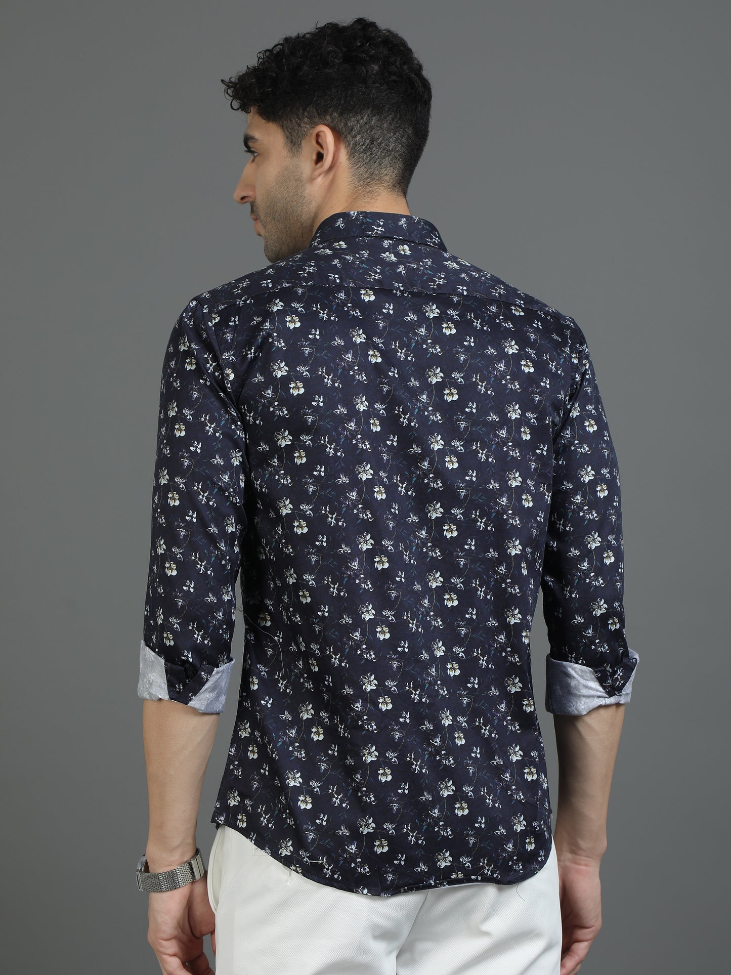 Blue Bold Expression Shirt