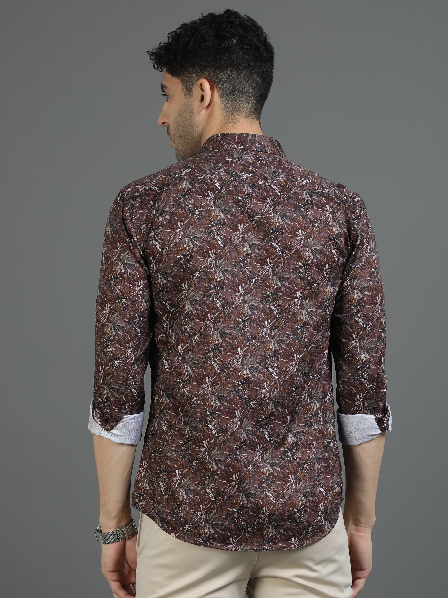 Brown Vibrant Vibe Shirt