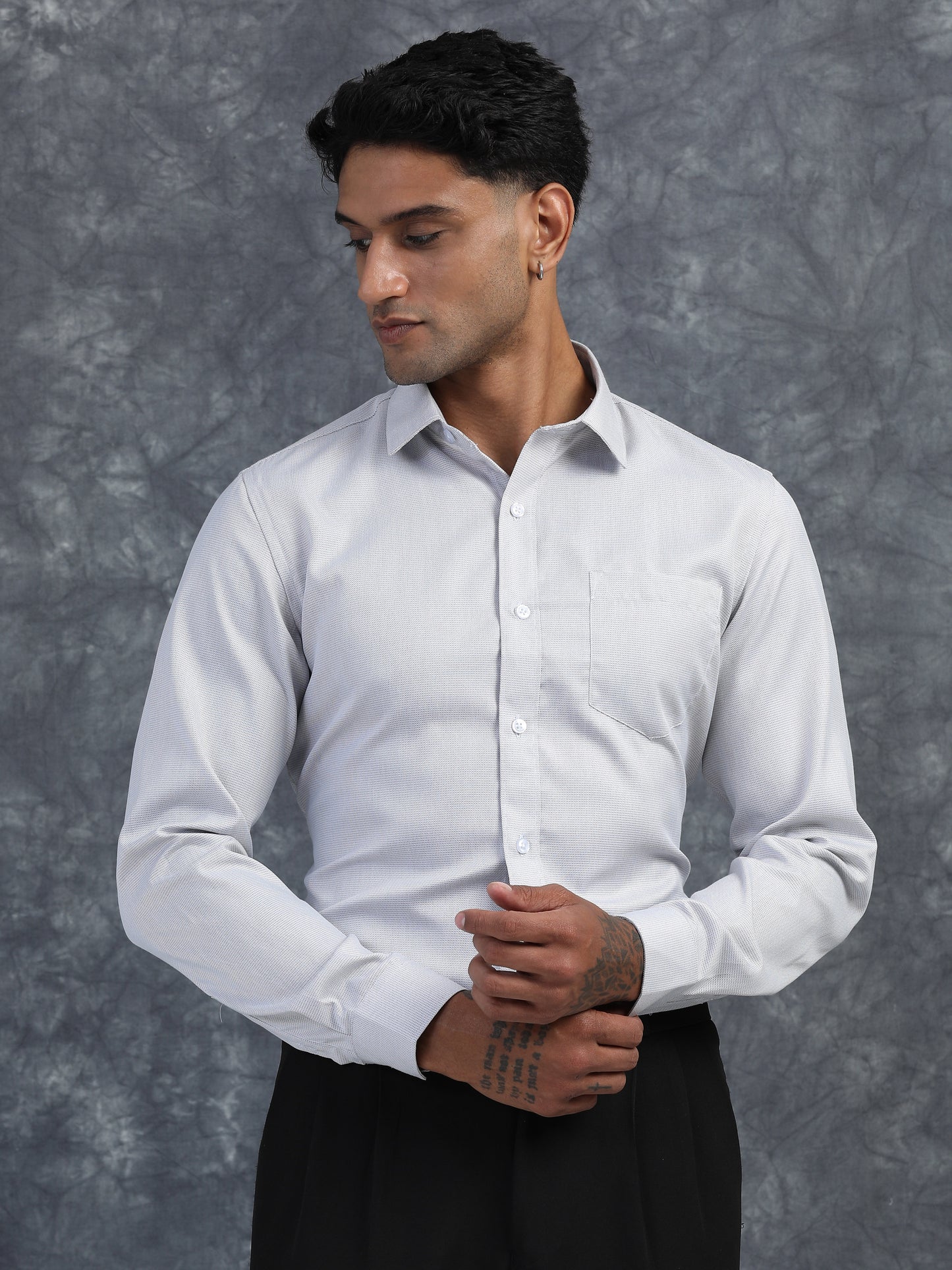 White Giza Formal shirt