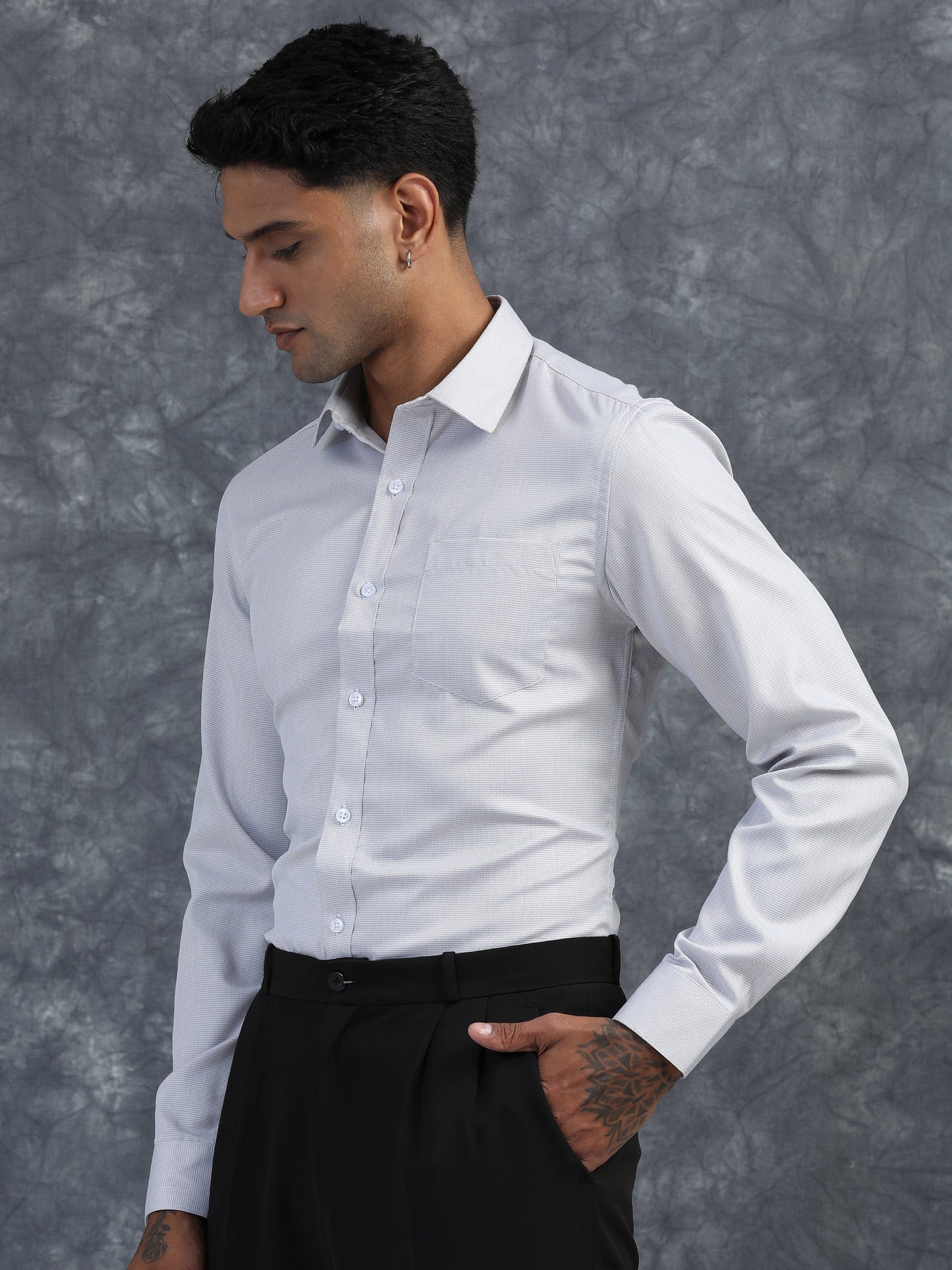 White Giza Formal shirt
