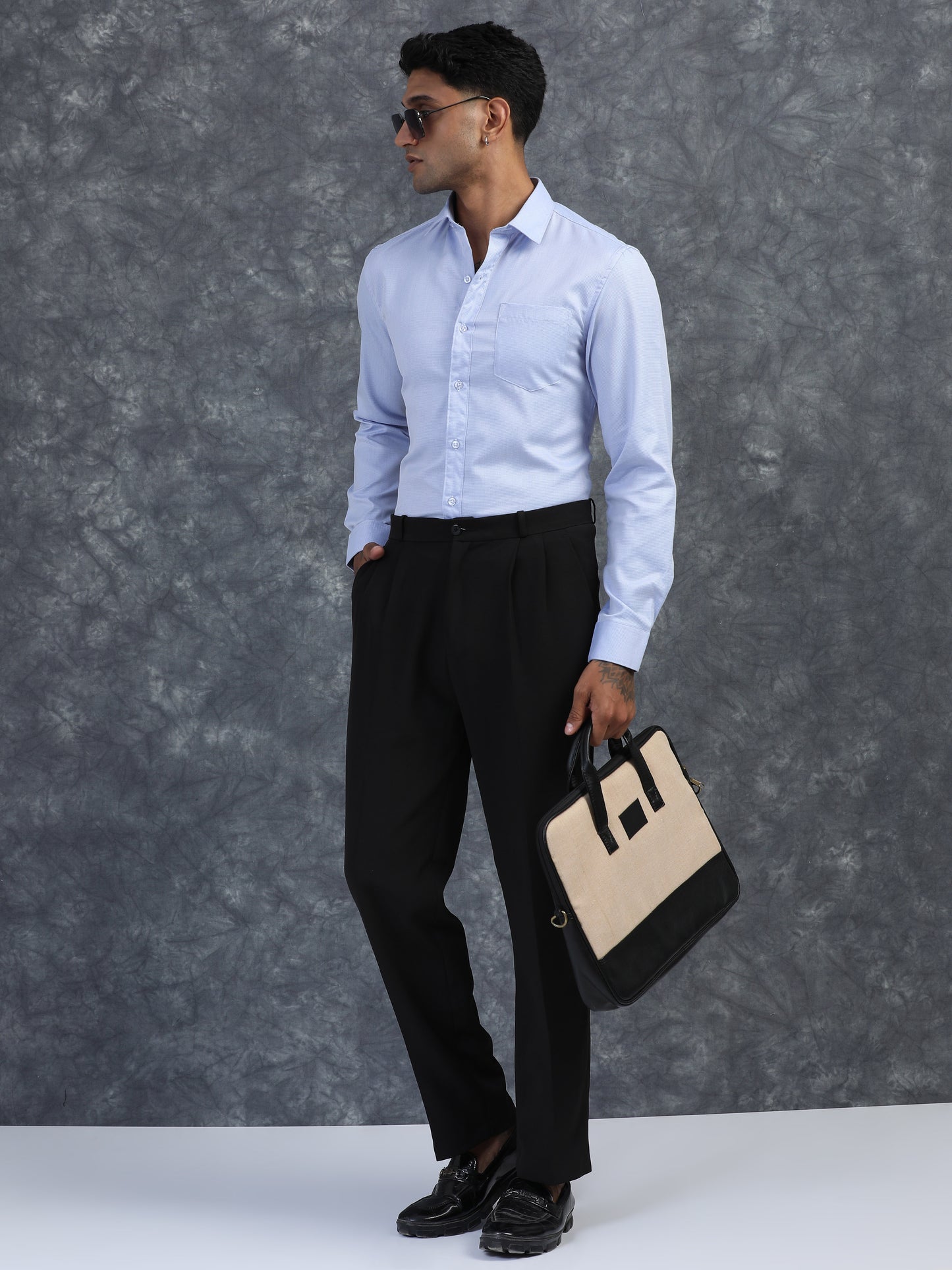 Light Blue Giza Formal shirt