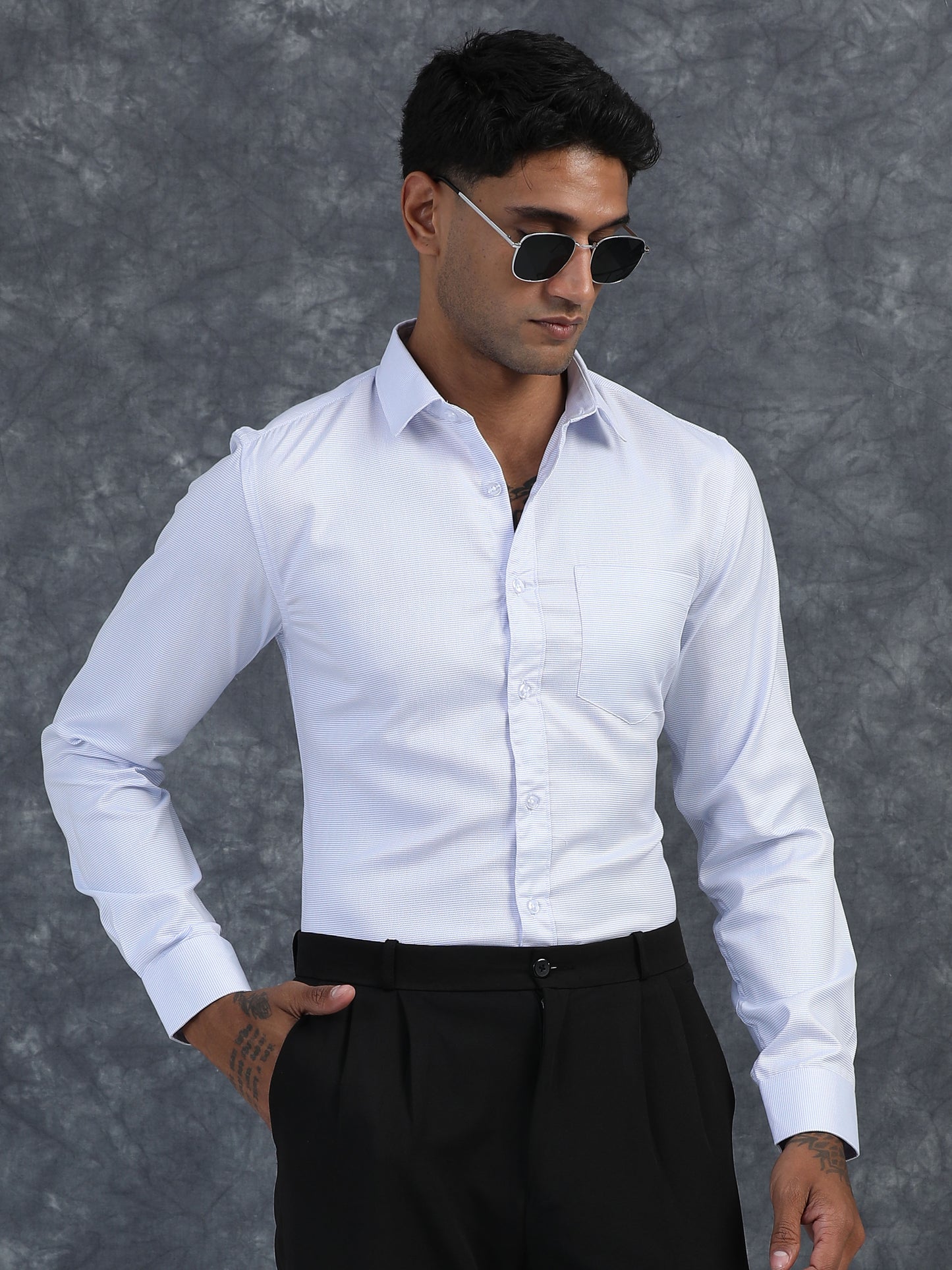 White Giza Formal shirt