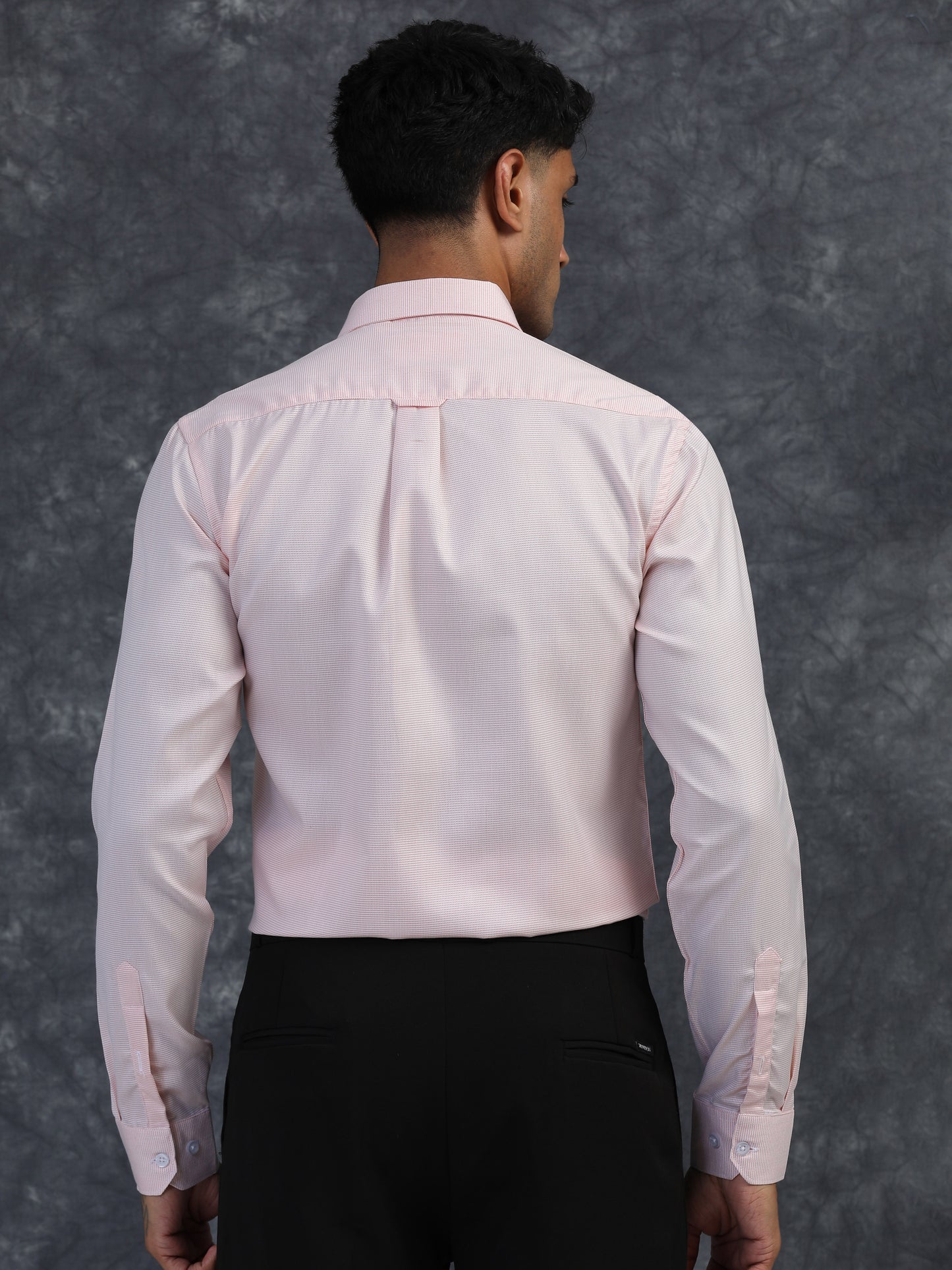 Light PEACH Giza Formal shirts