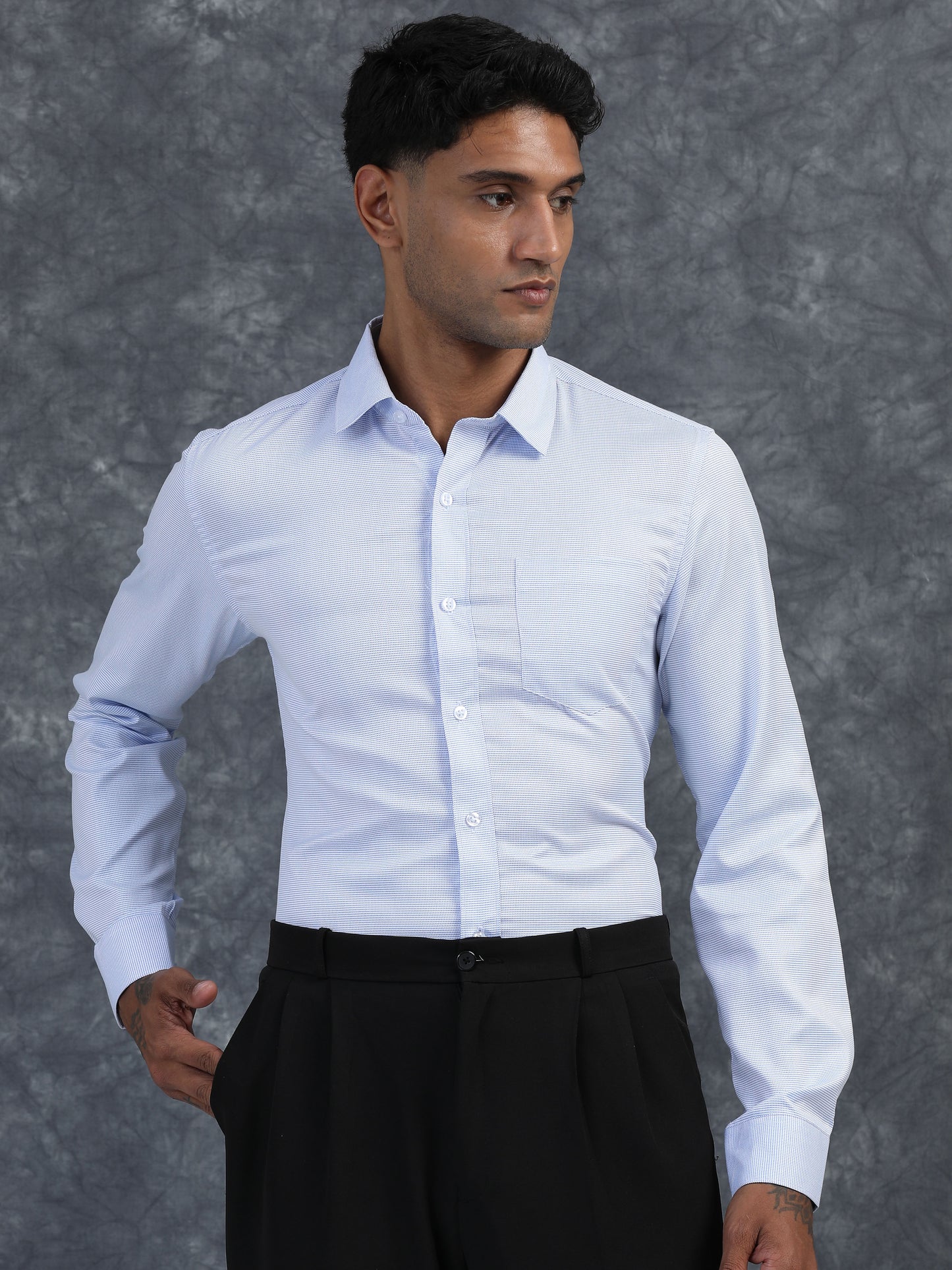 Formal Blue Giza Formal shirts