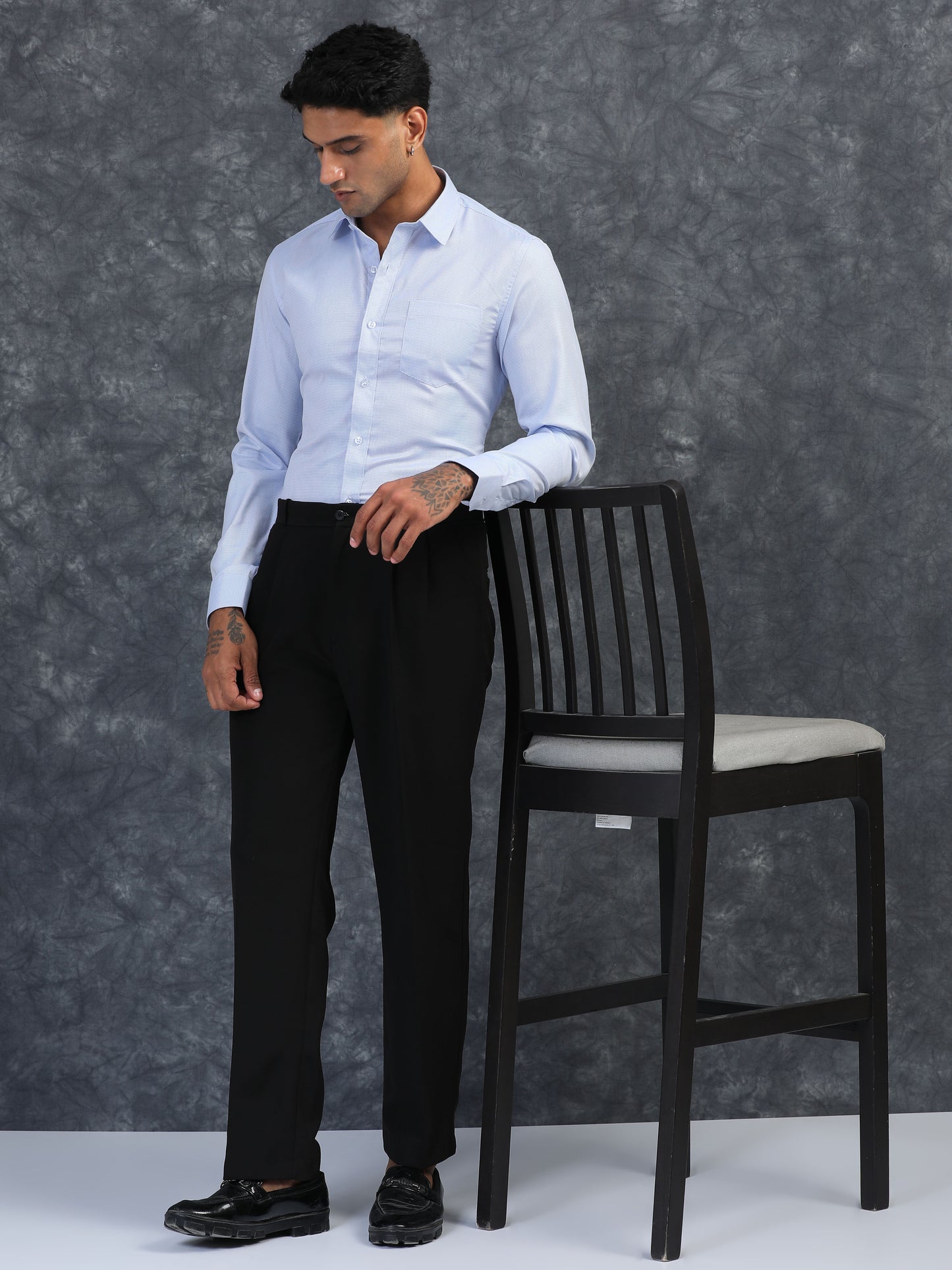 Formal Blue Giza Formal shirts