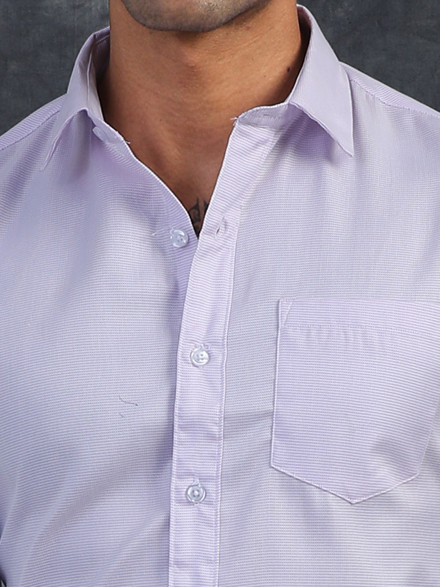 LIGHT Lavender Giza Formal shirts