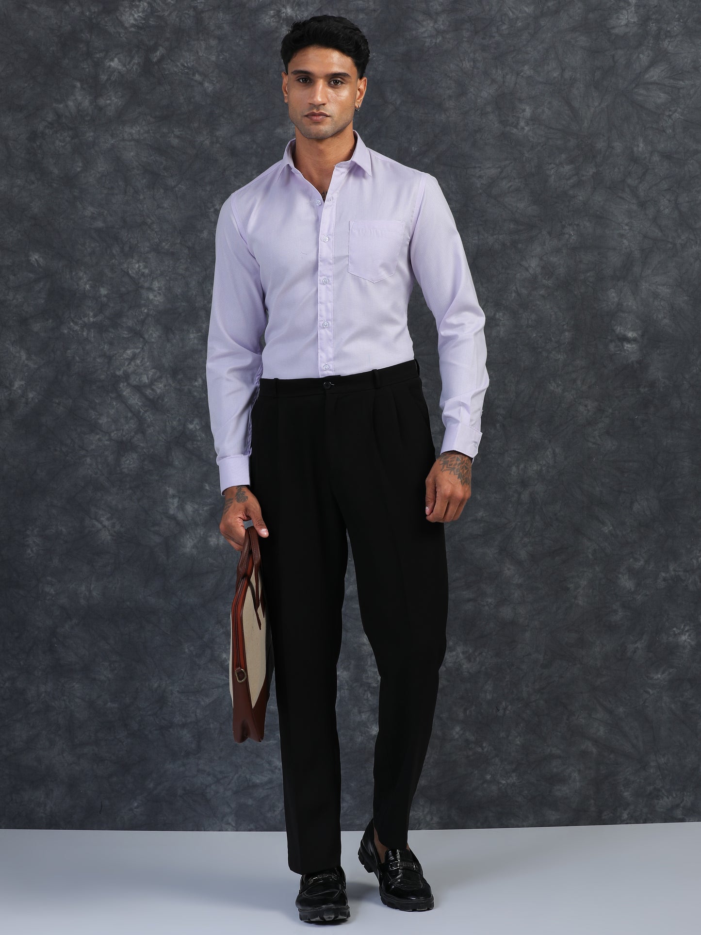 LIGHT Lavender Giza Formal shirts