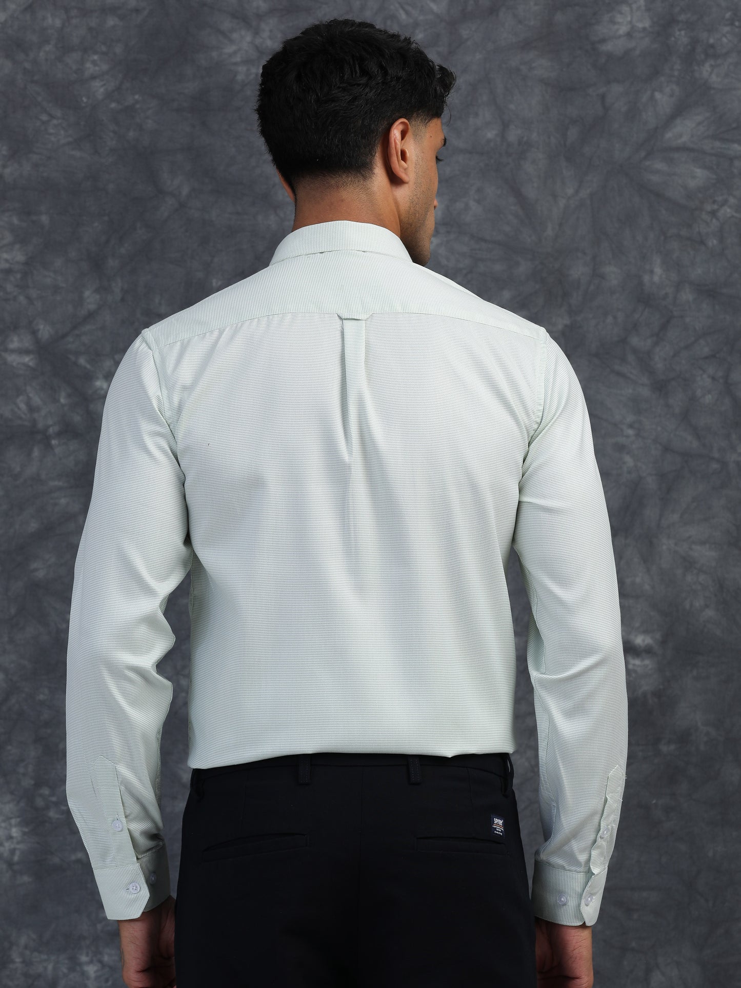 LIGHTEST Green Giza Formal shirts