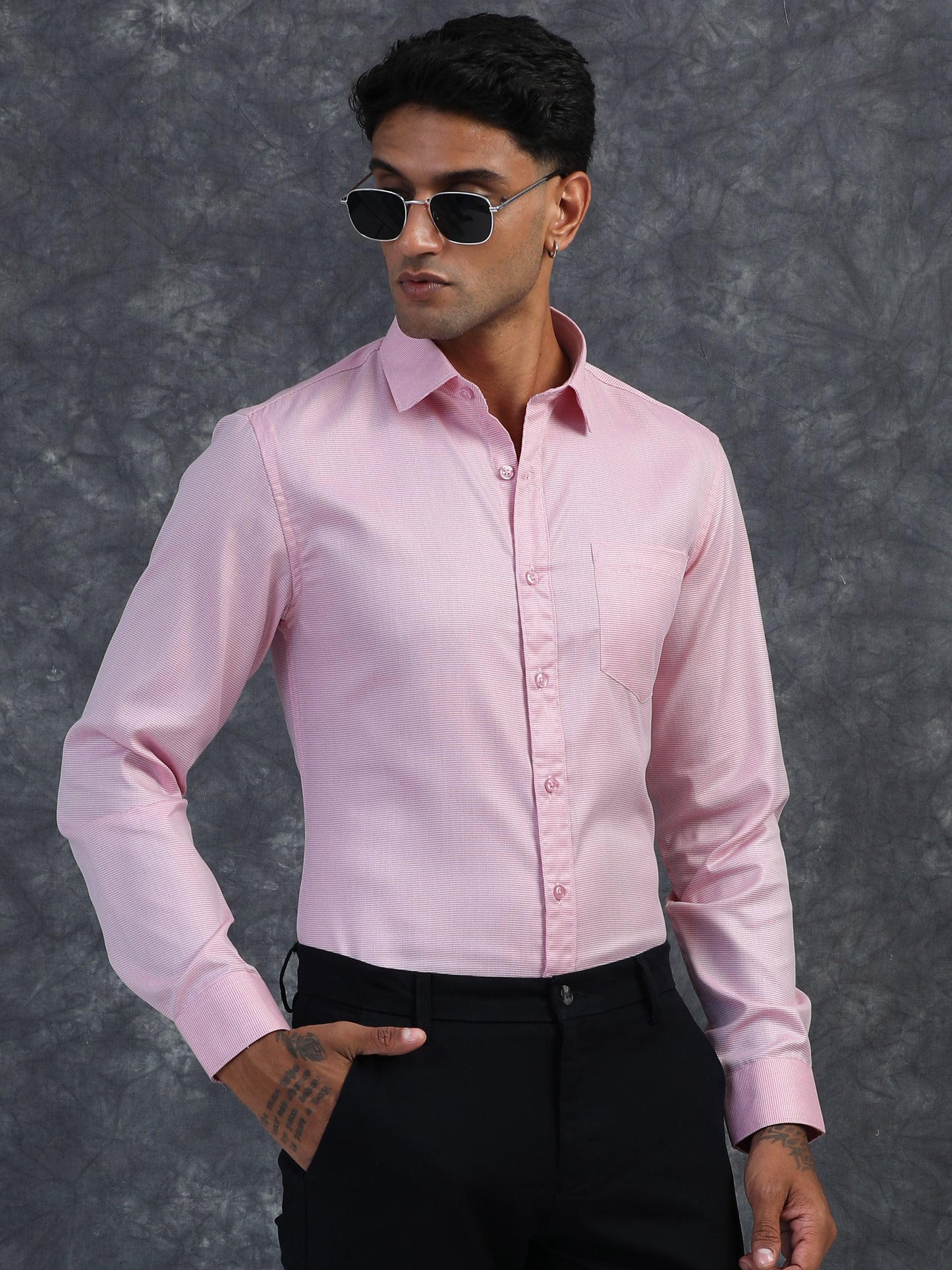 PEACH Giza Formal shirts