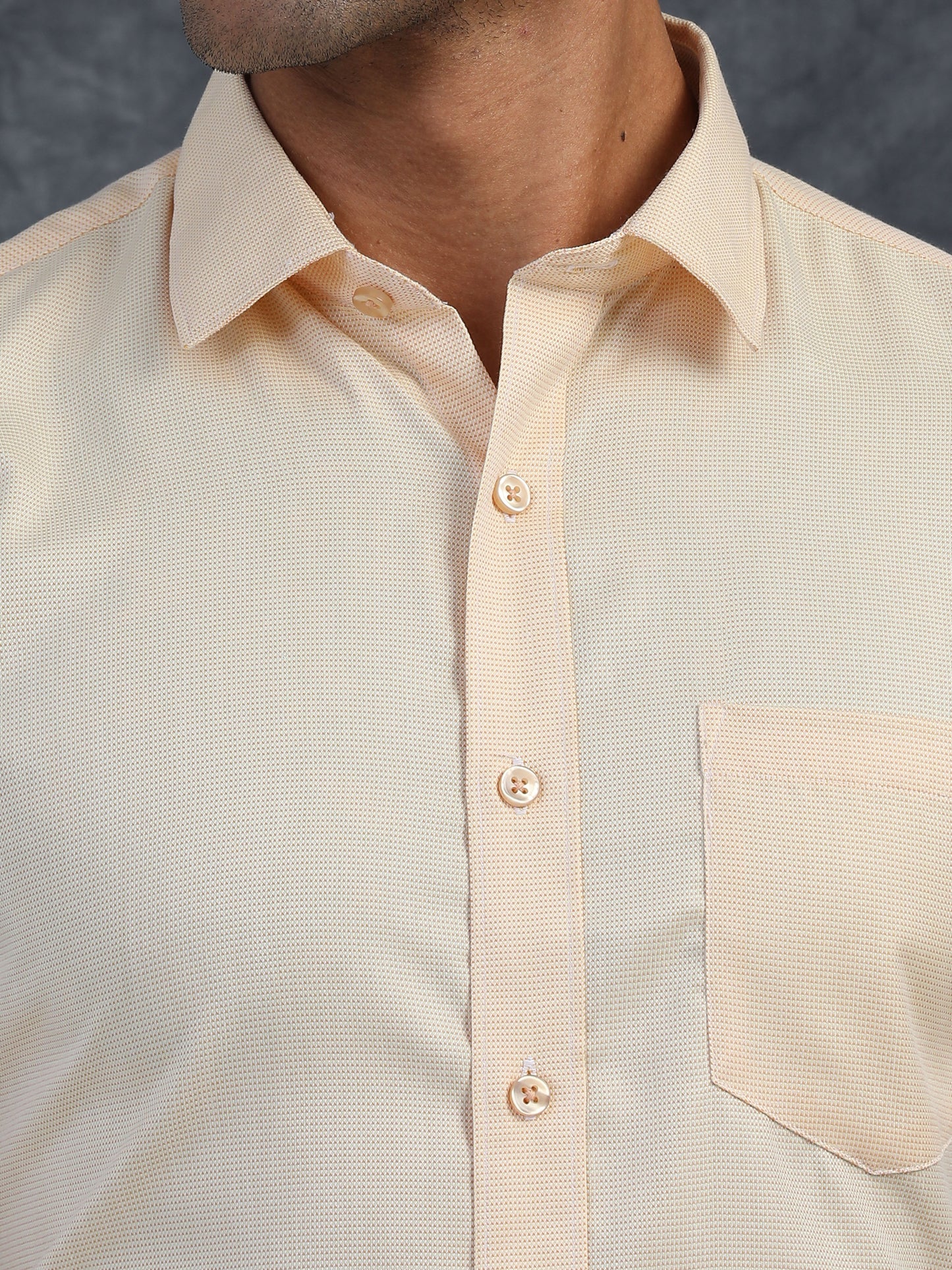 LIGHT SAFRON Giza Formal shirts