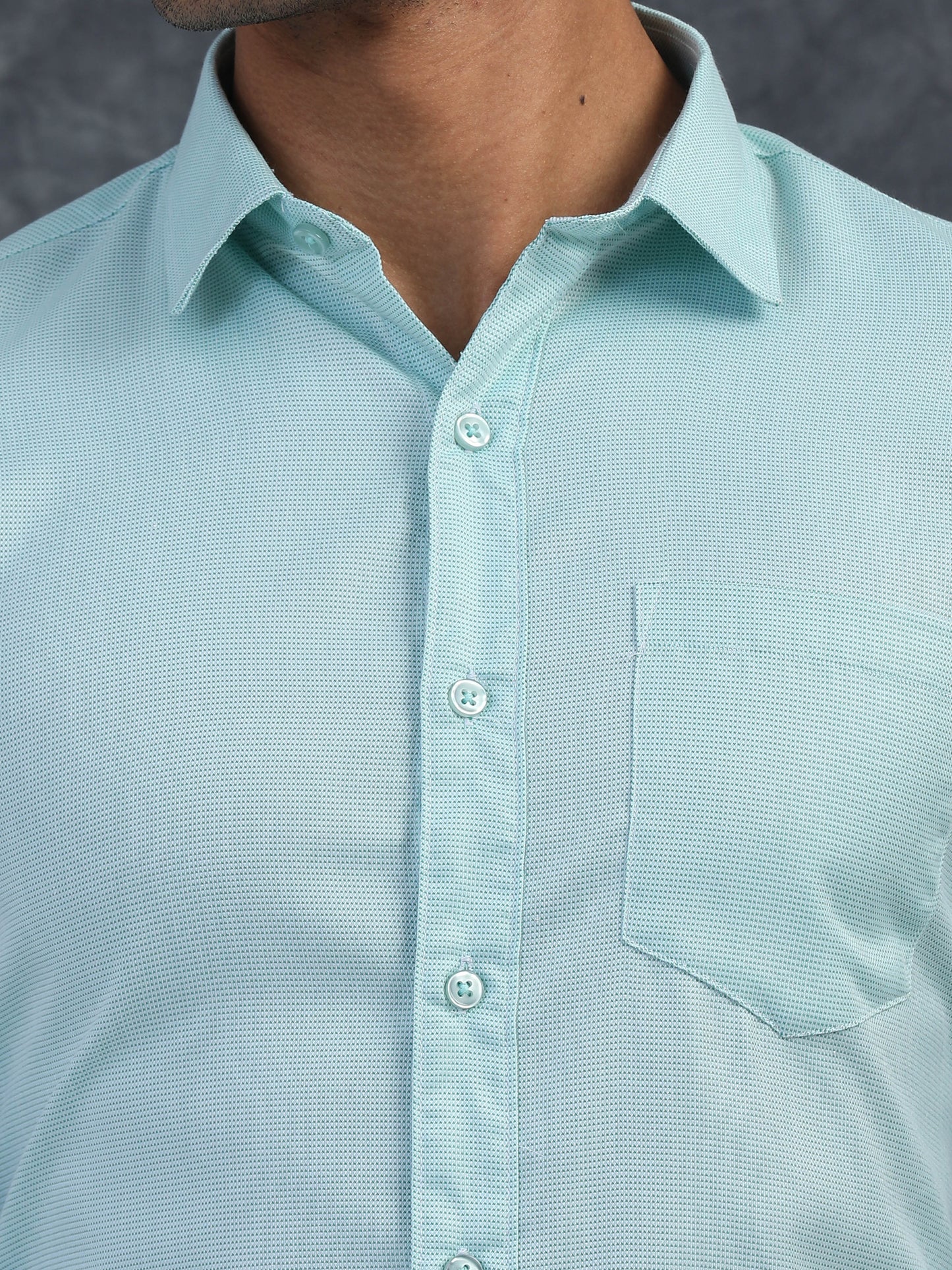LIGHT GREEN Giza Formal shirts