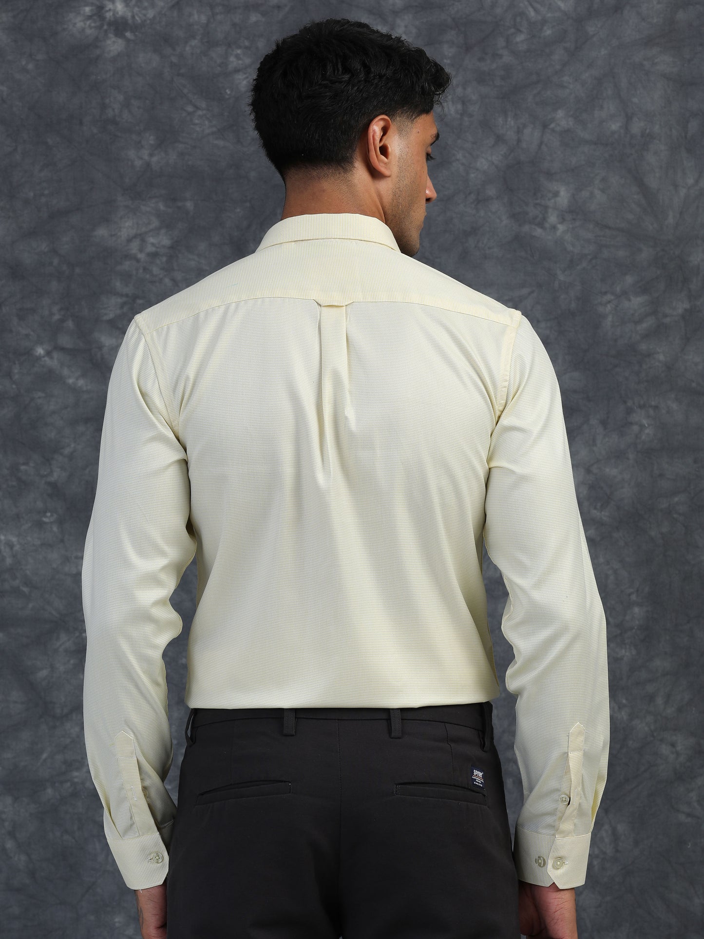 LIGHT YELLOW Giza Formal shirts
