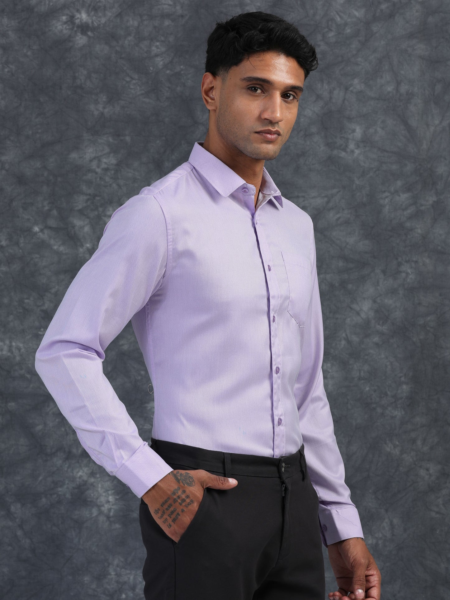 Formal LAVENDER Giza Formal shirts