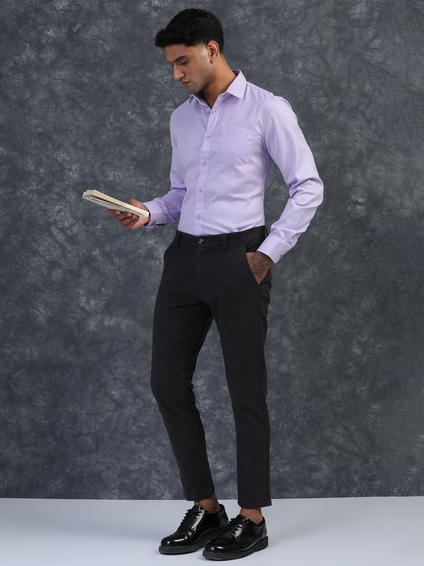 Formal LAVENDER Giza Formal shirts