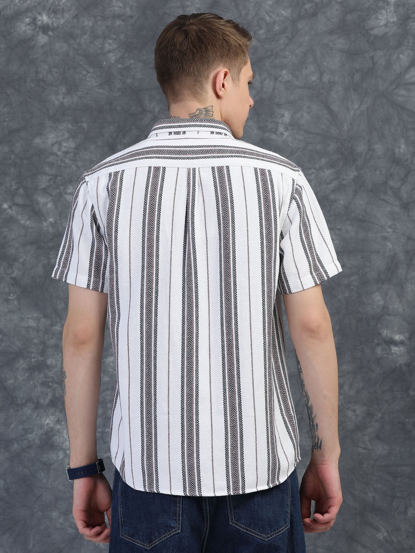 Off-White Striped Shirt