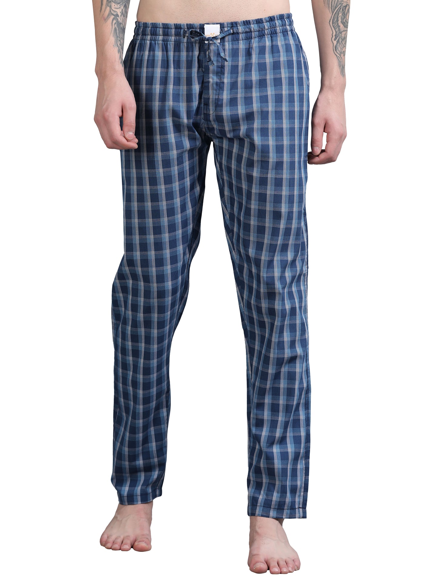 Checks Pyjama with zip pocket
