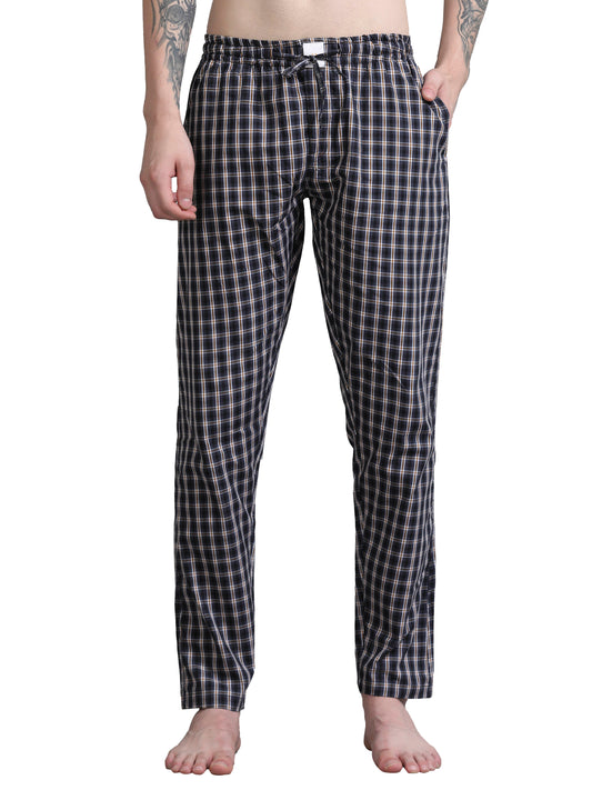 Checks Pyjama with zip pocket