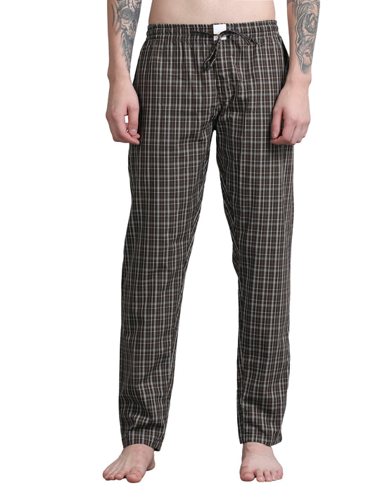 Checks Pyjama with zip pocket