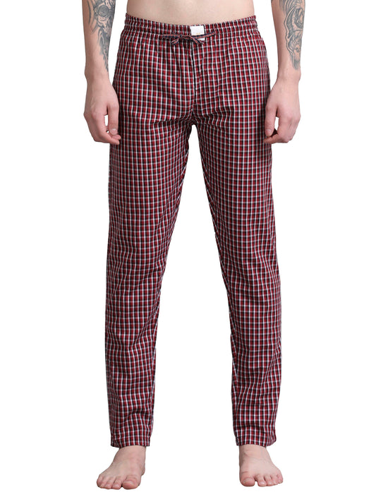 Checks Pyjama with zip pocket