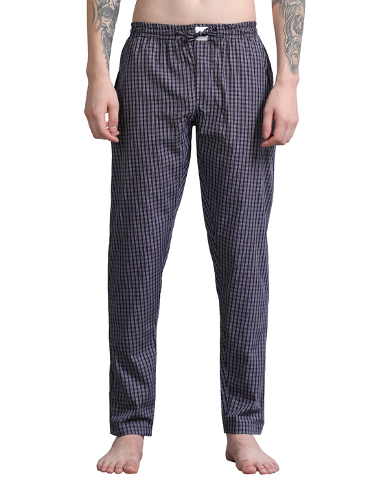 Checks Pyjama with zip pocket