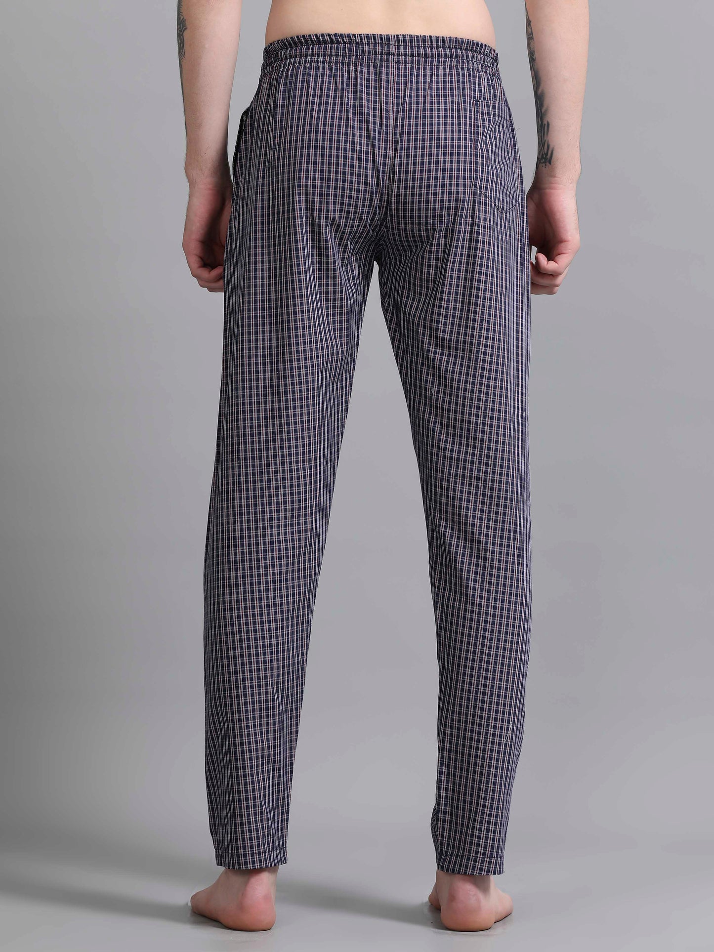 Checks Pyjama with zip pocket
