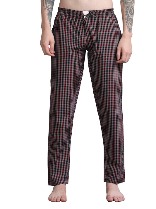 Checks Pyjama with zip pocket