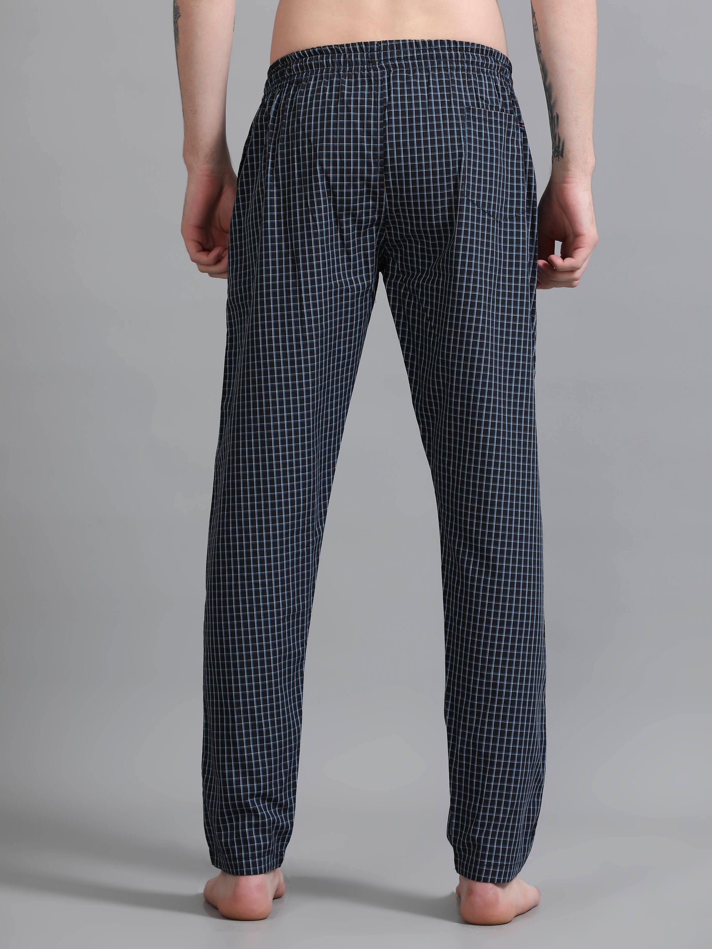 Checks Pyjama with zip pocket