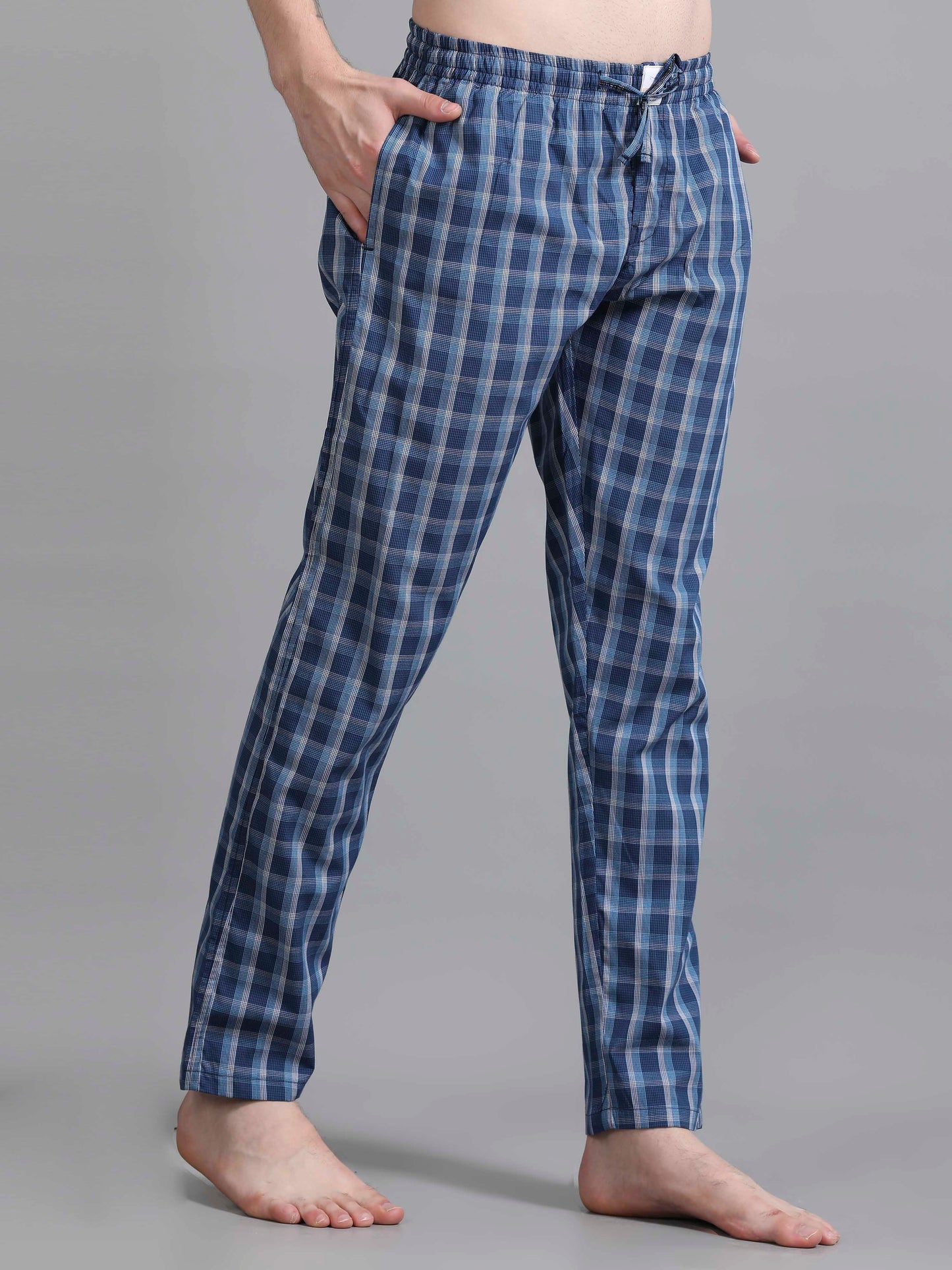 Checks Pyjama with zip pocket