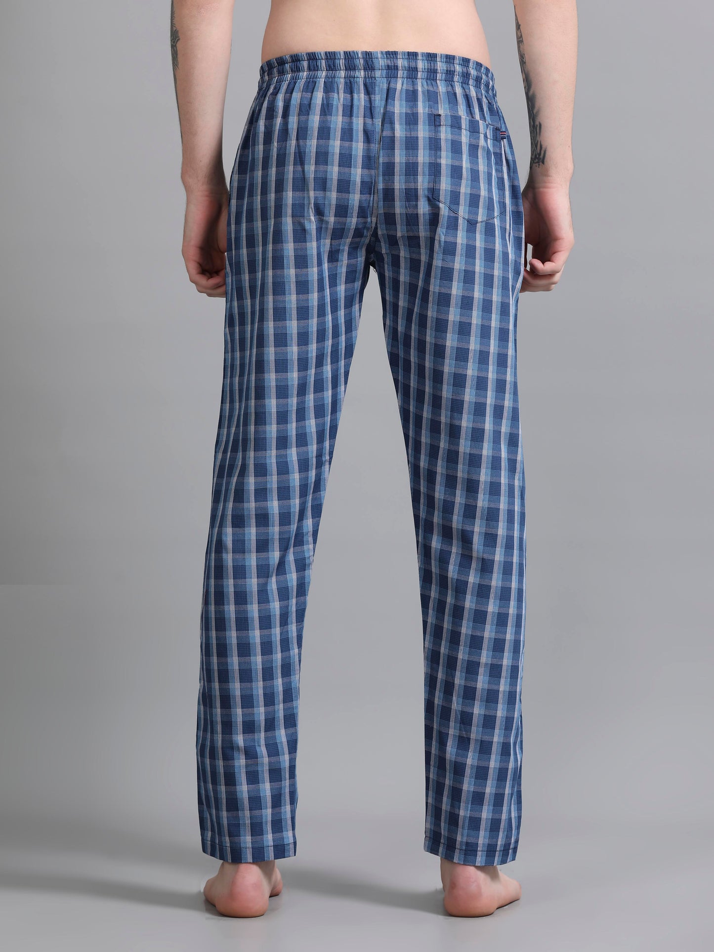 Checks Pyjama with zip pocket